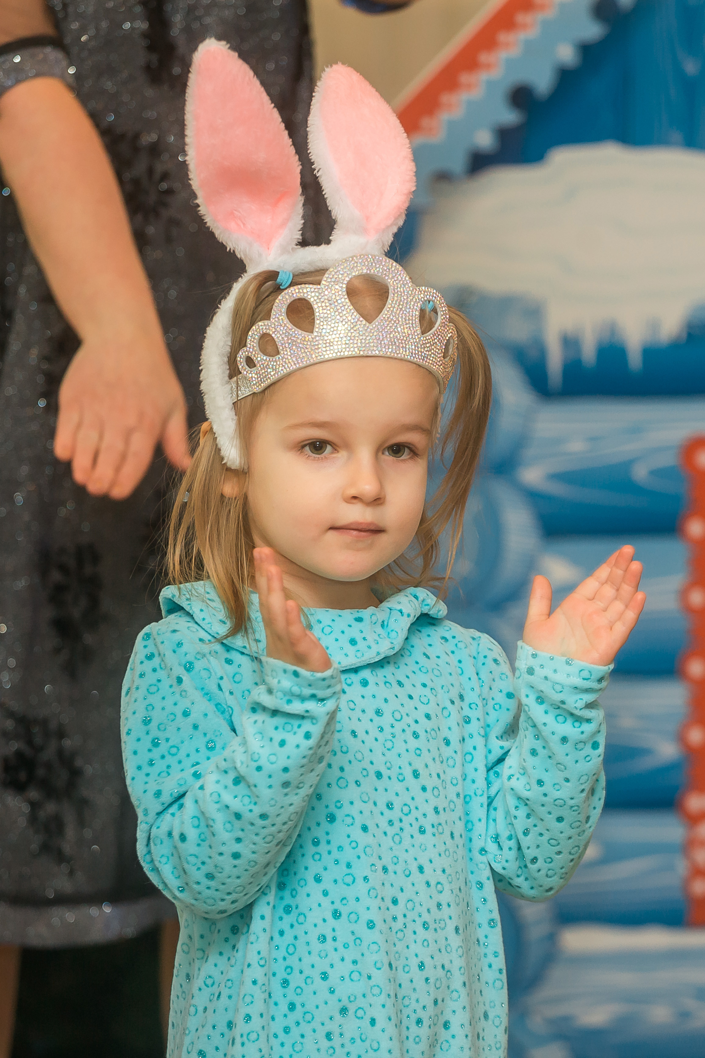 Новогодний утренник в младшей группе. Фотографиня Мария Дикова