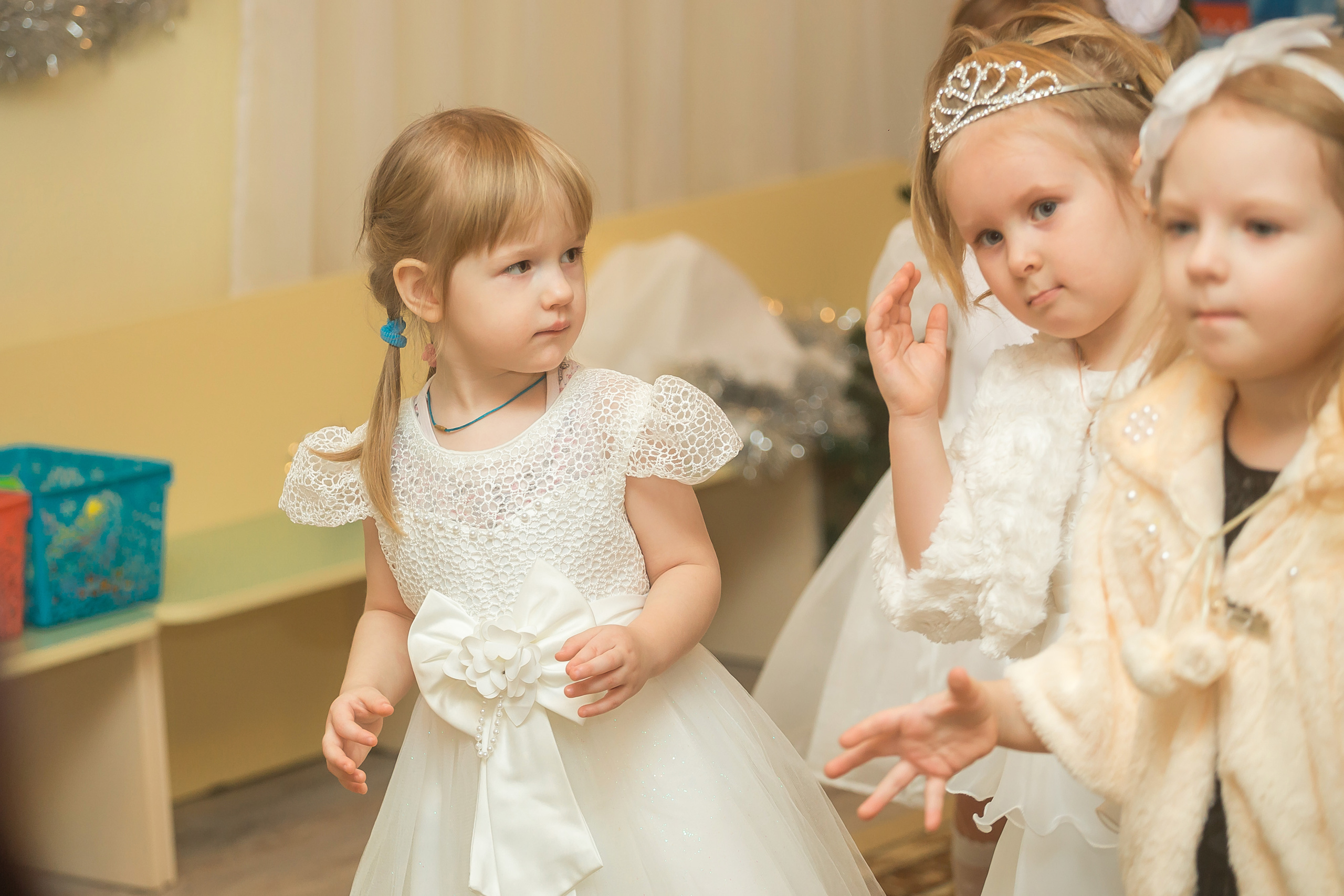 Новогодний утренник в младшей группе. Фотографиня Мария Дикова