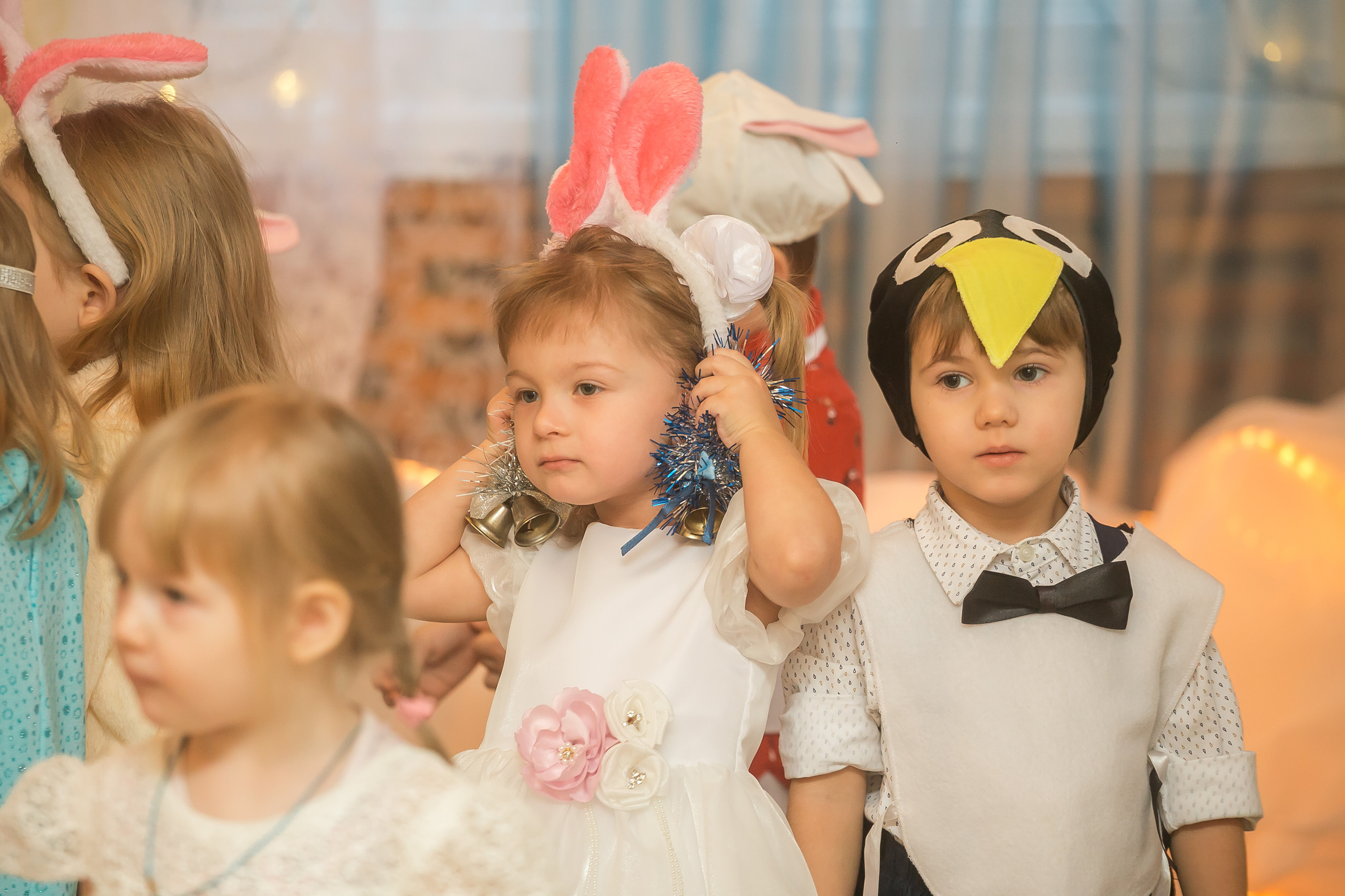 Новогодний утренник в младшей группе. Фотографиня Мария Дикова