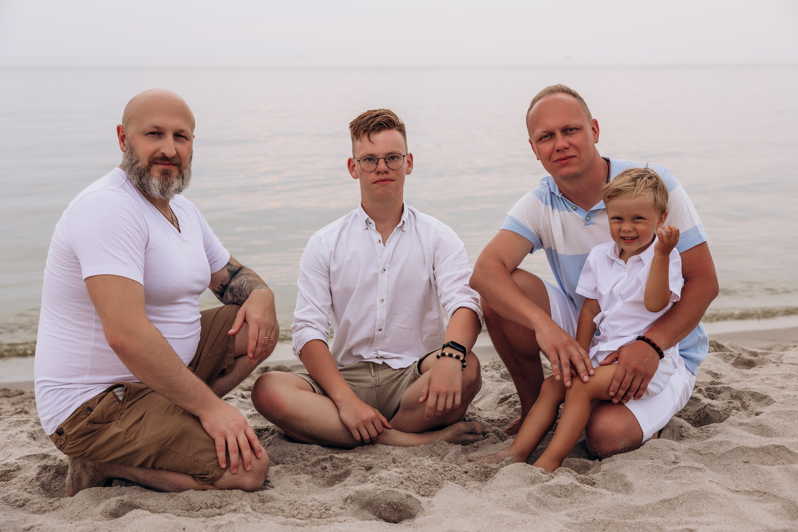 Большая семья Мечниково (Балтийск) море лето. Фотограф в Калининграде свадебная фотография, репортажная, фотосессии