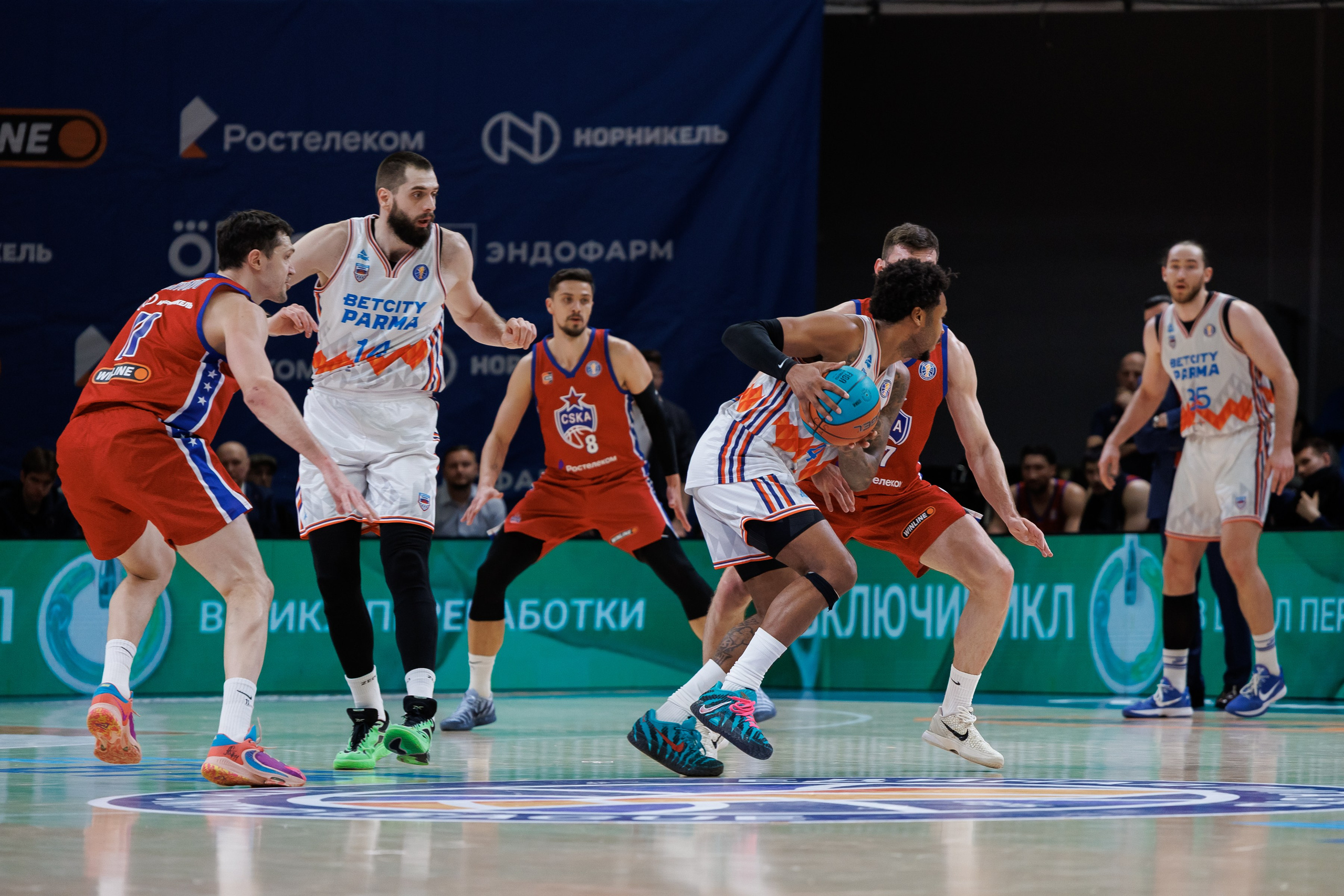 Баскетбол. ЦСКА — ПАРМА