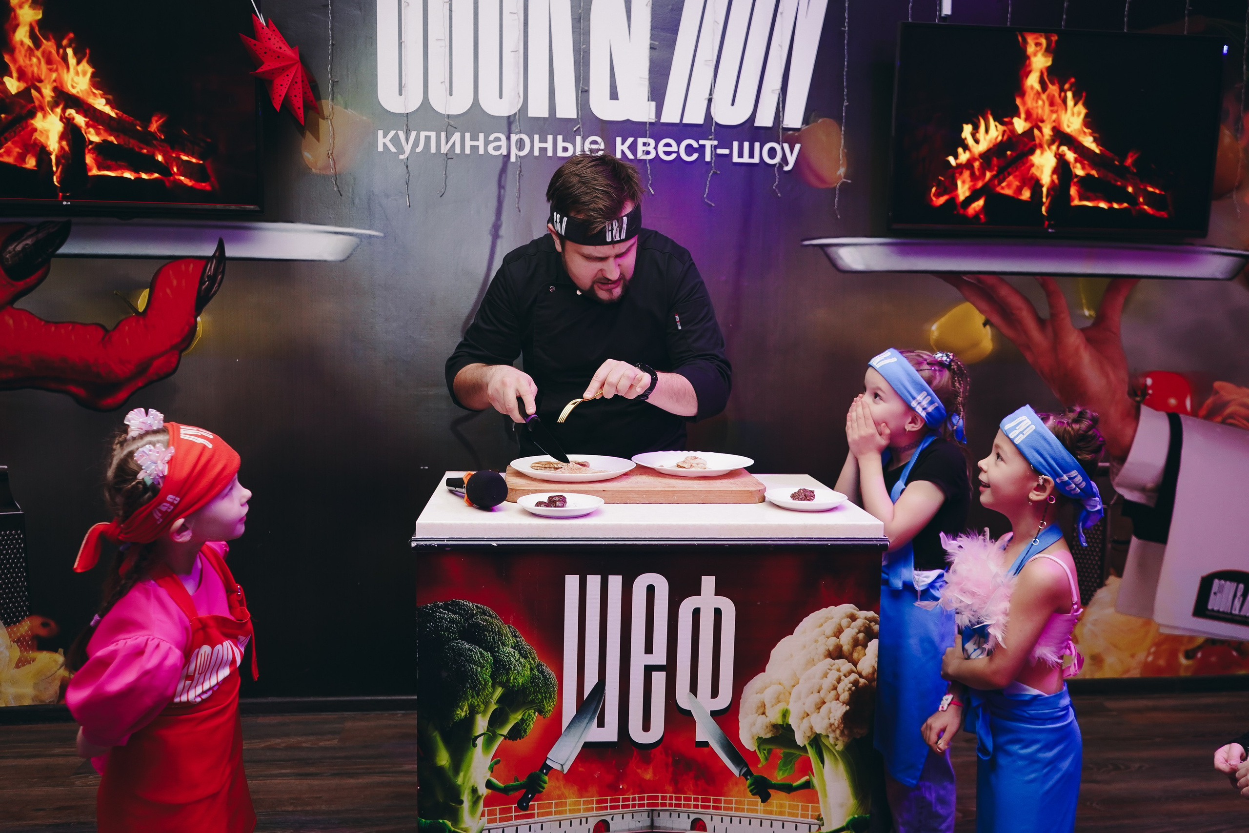 Репортаж'' шоу кухня ''. Главная