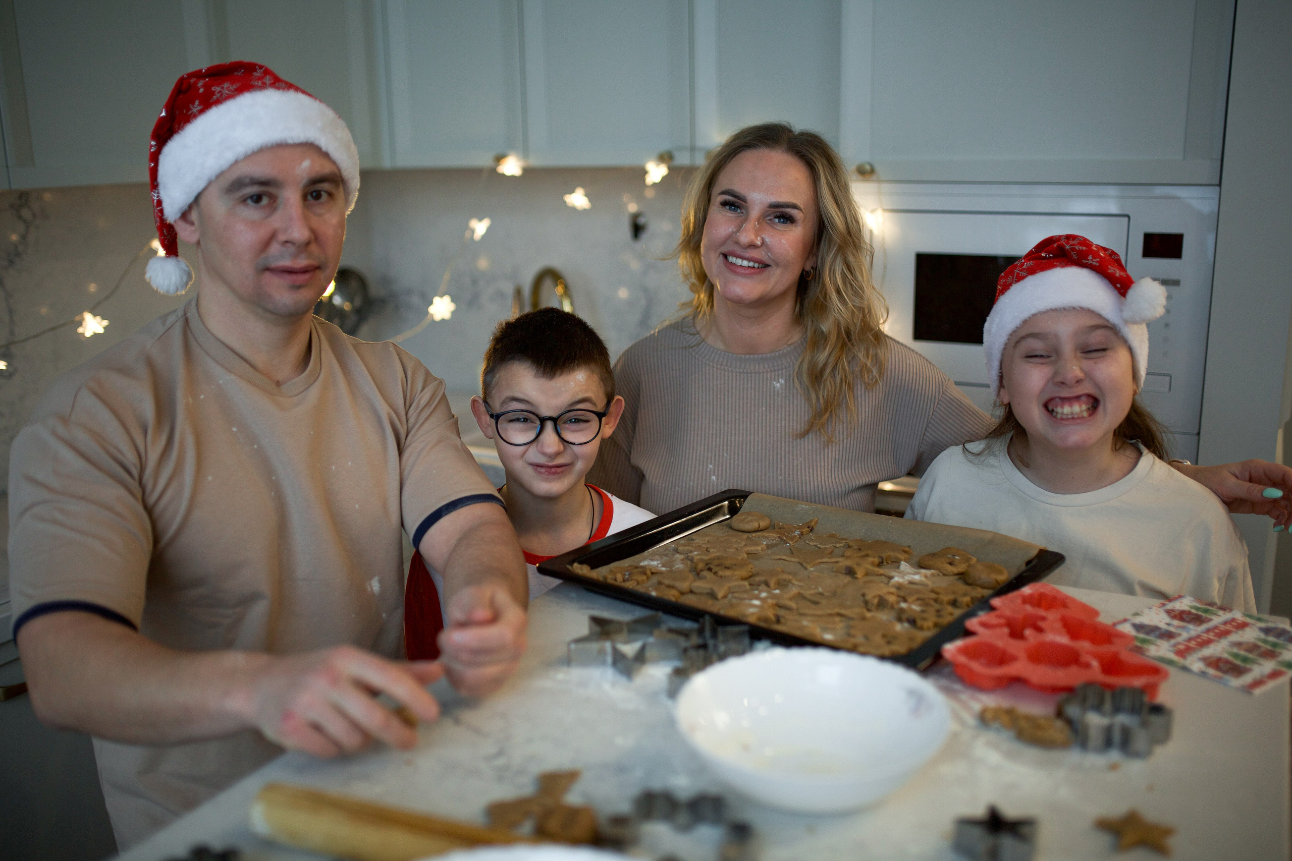 Вика, Леша, Василиса и Миша