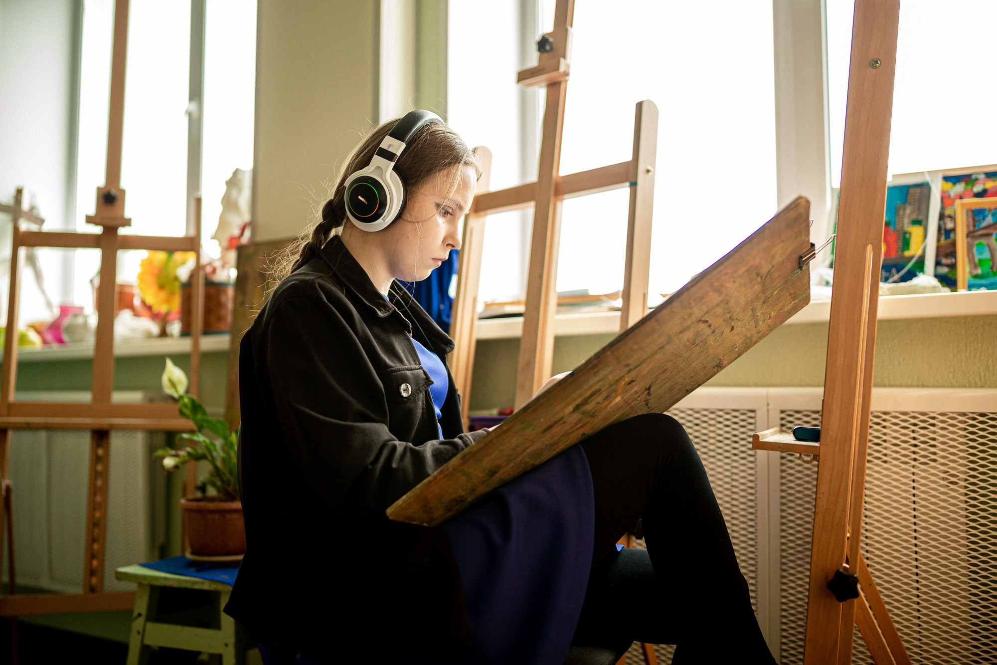 Уроки в Школе искусств. Андрей Кровлин — фотограф в Славянке