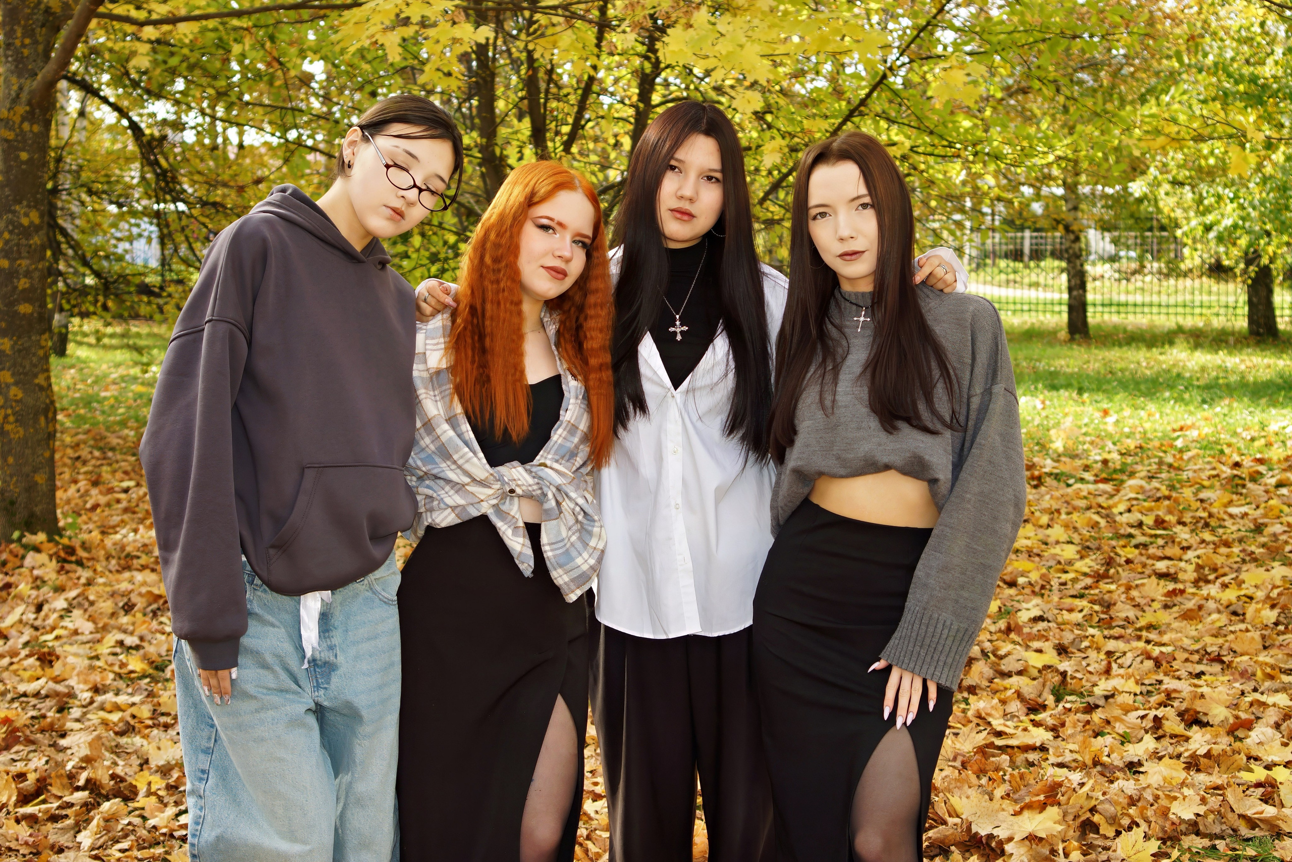 Осенняя фотосессия в школе г. Йошкар-Ола