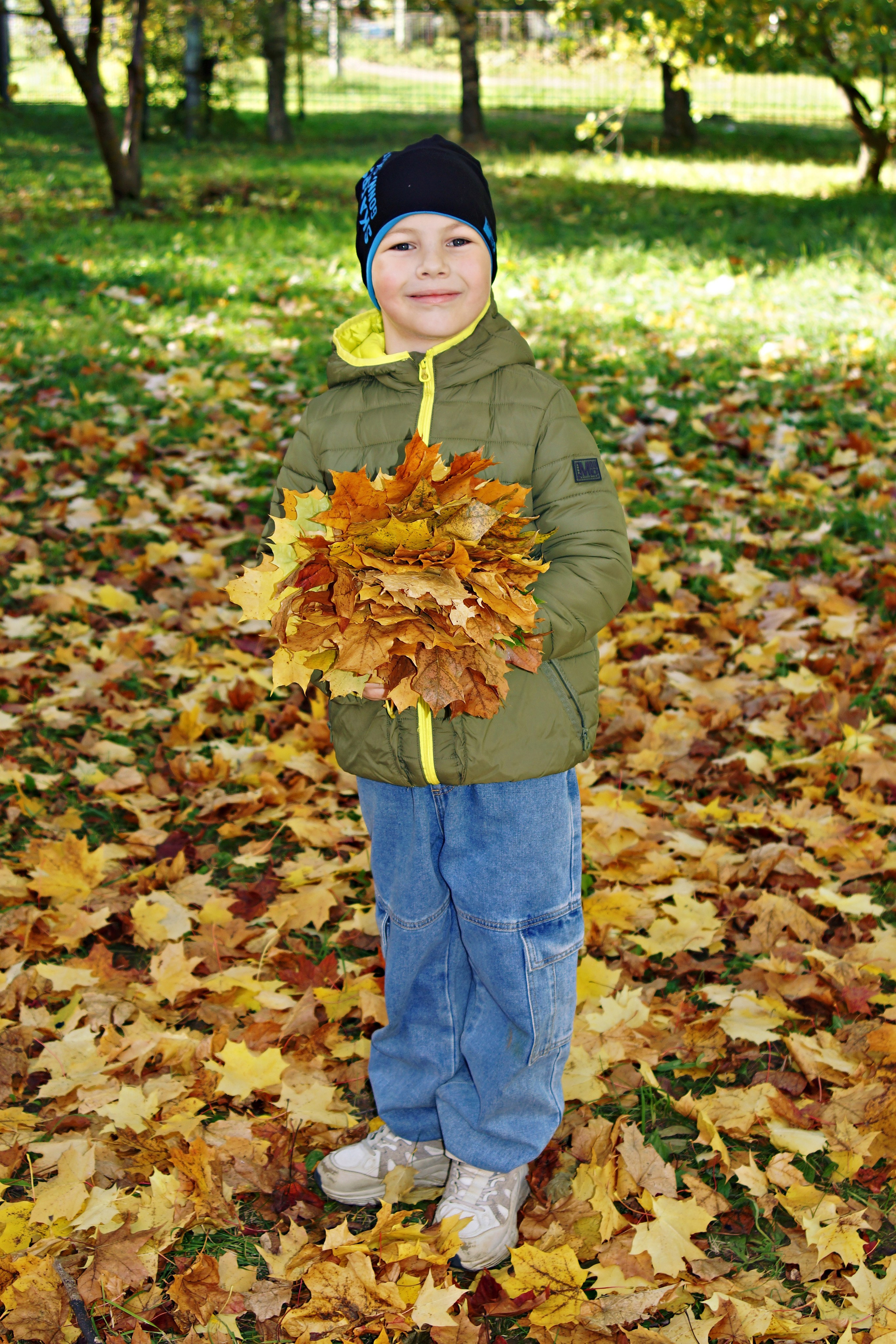 Осенняя фотосессия в детском саду г. Йошкар-Ола