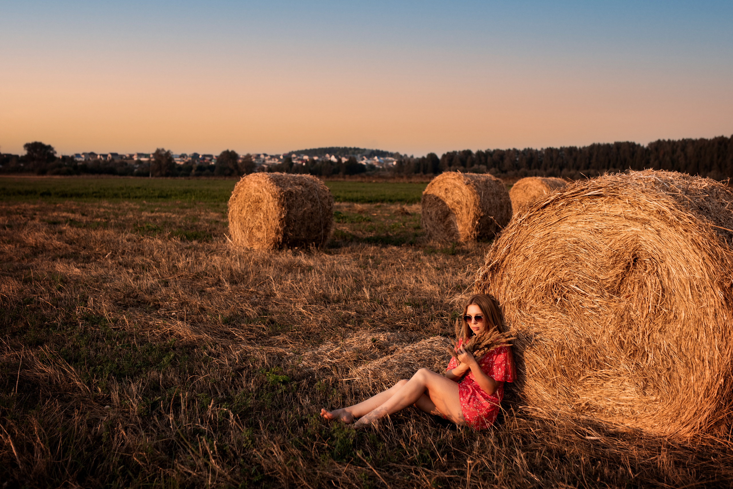 Фотосессия в поле Пермь