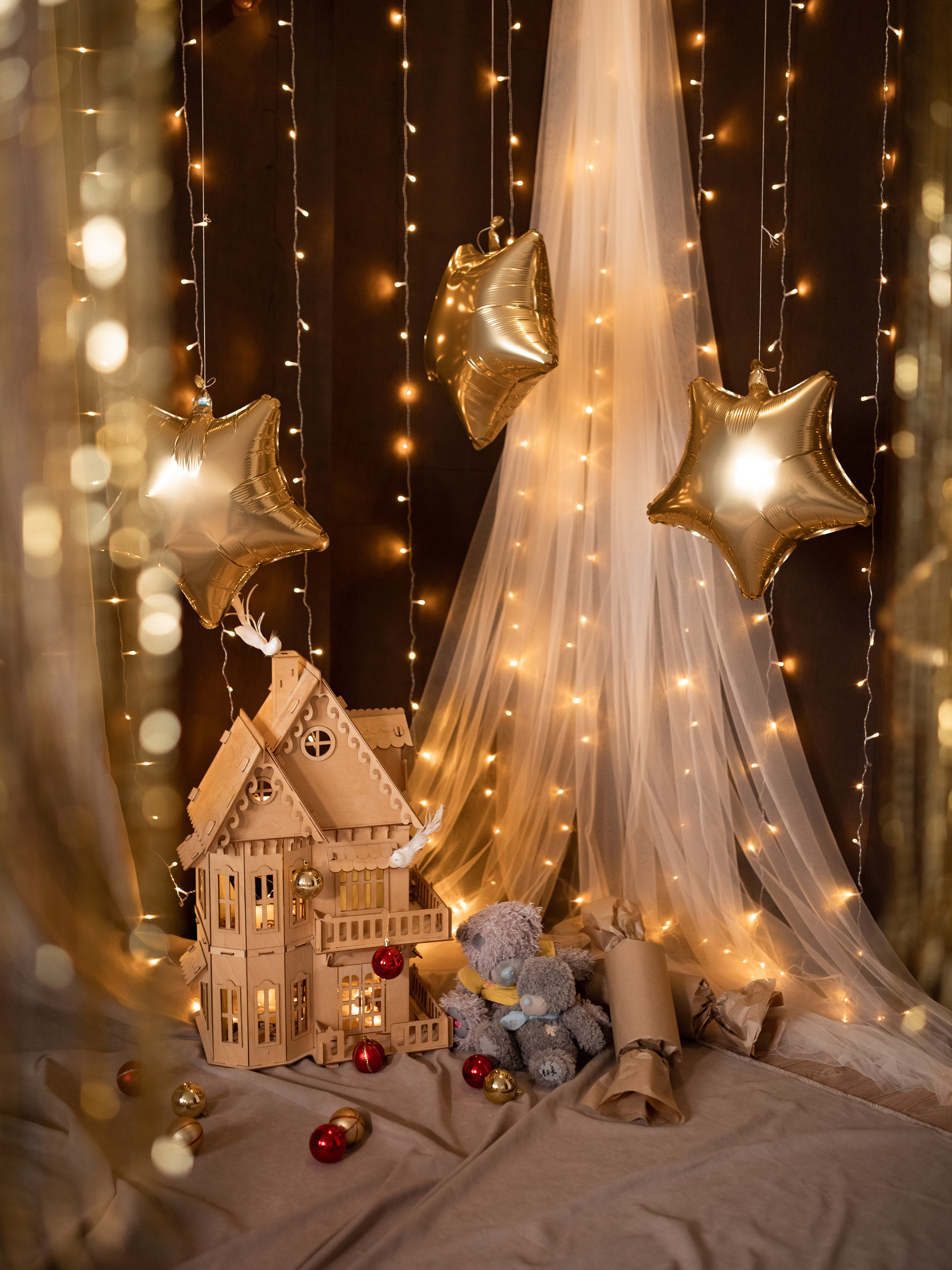 Моя мини-студия «Минимализм» в Новогоднем оформлении 2022. Фотограф Пермь. Свадьбы. Семья и дети, школа, д. сад. Фотокниги