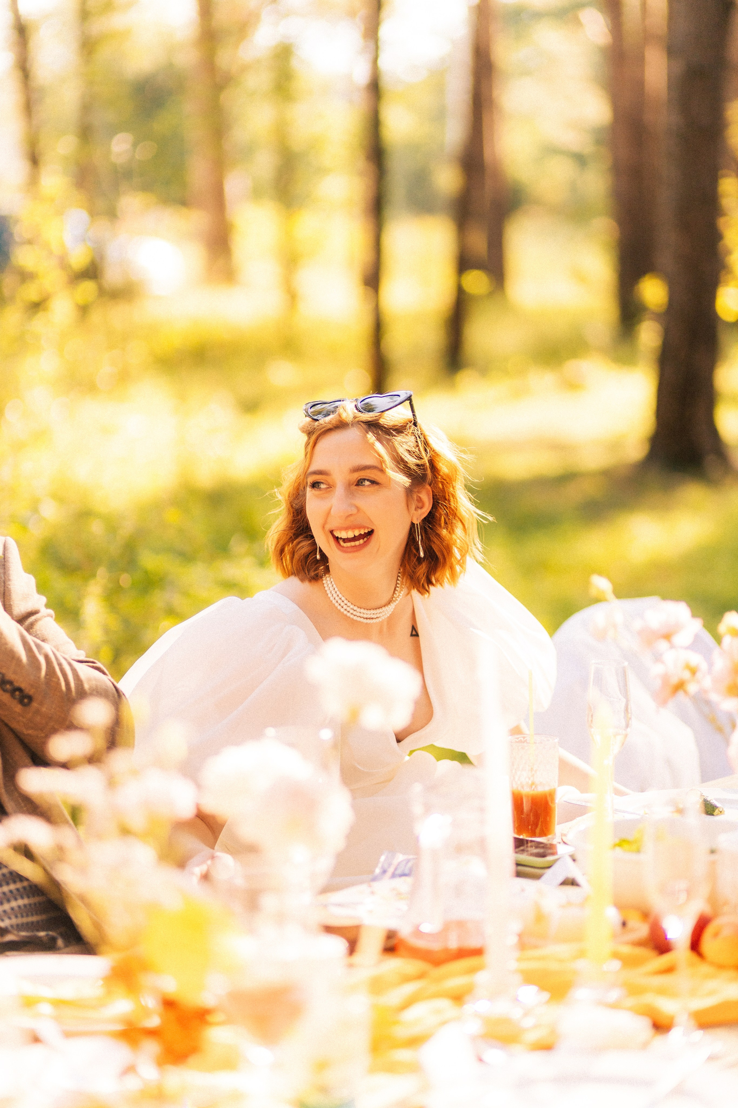Корги свадьба в сосновом лесу. Фотограф Москва Жуковский Раменское