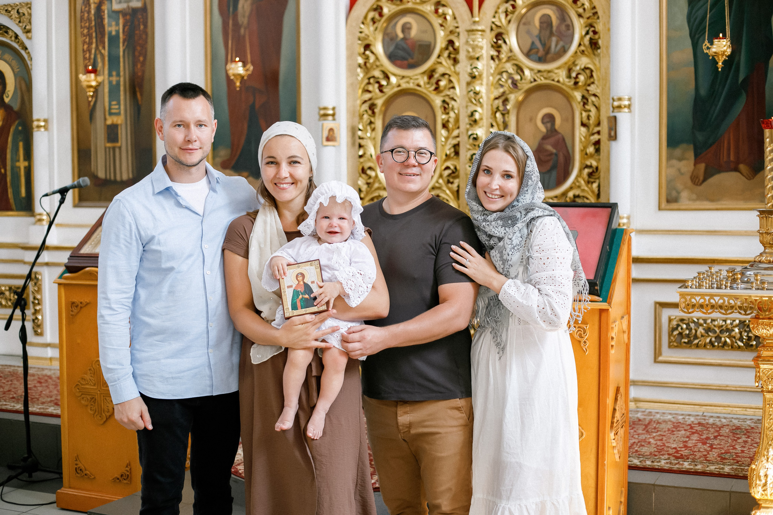 Таинство Крещения. Фотограф Карина Орехина из Ярославля