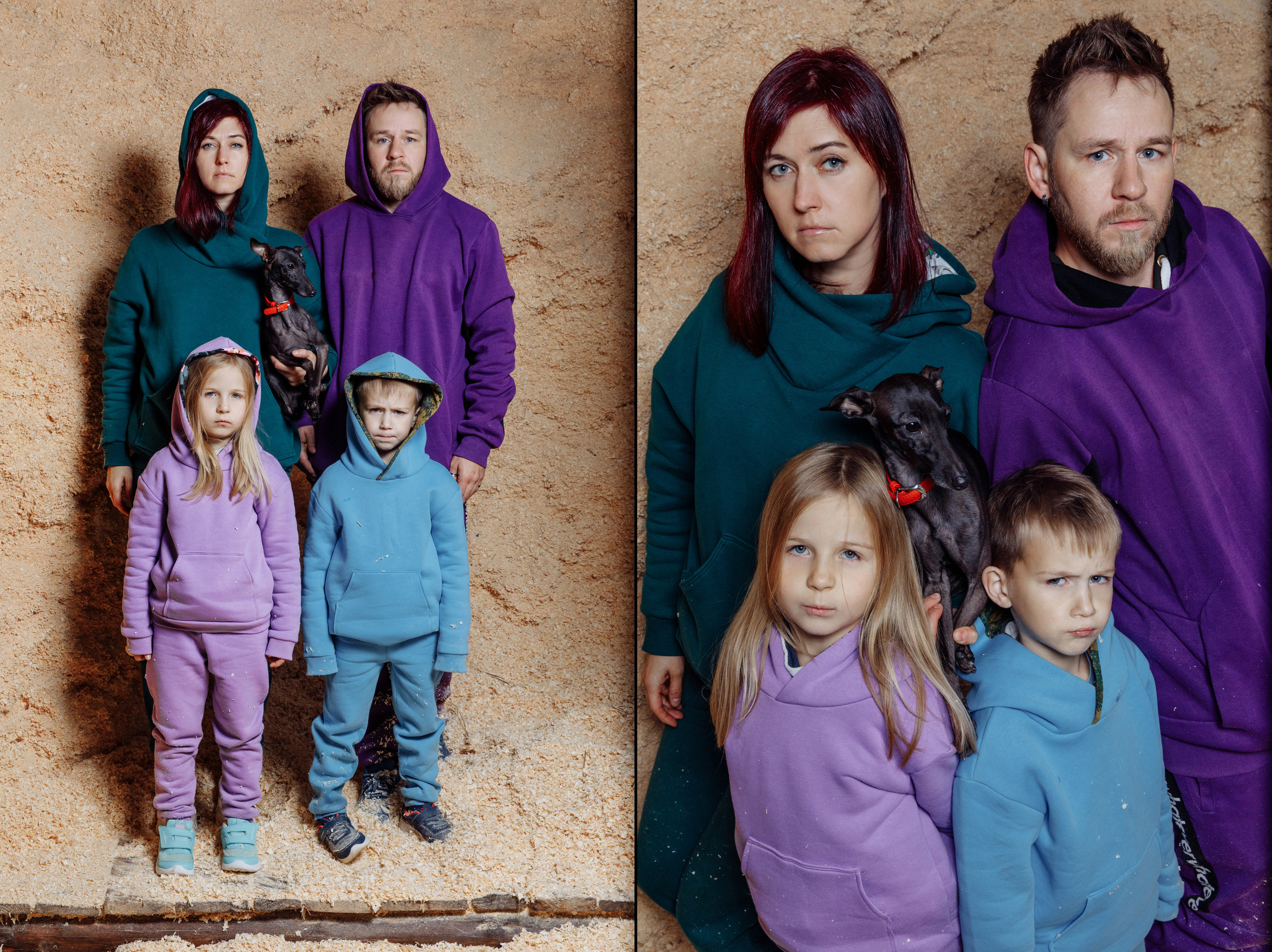 Семейная съемка. Ева Демидова. Спортсмен по конкуру в Санкт-Петербуре