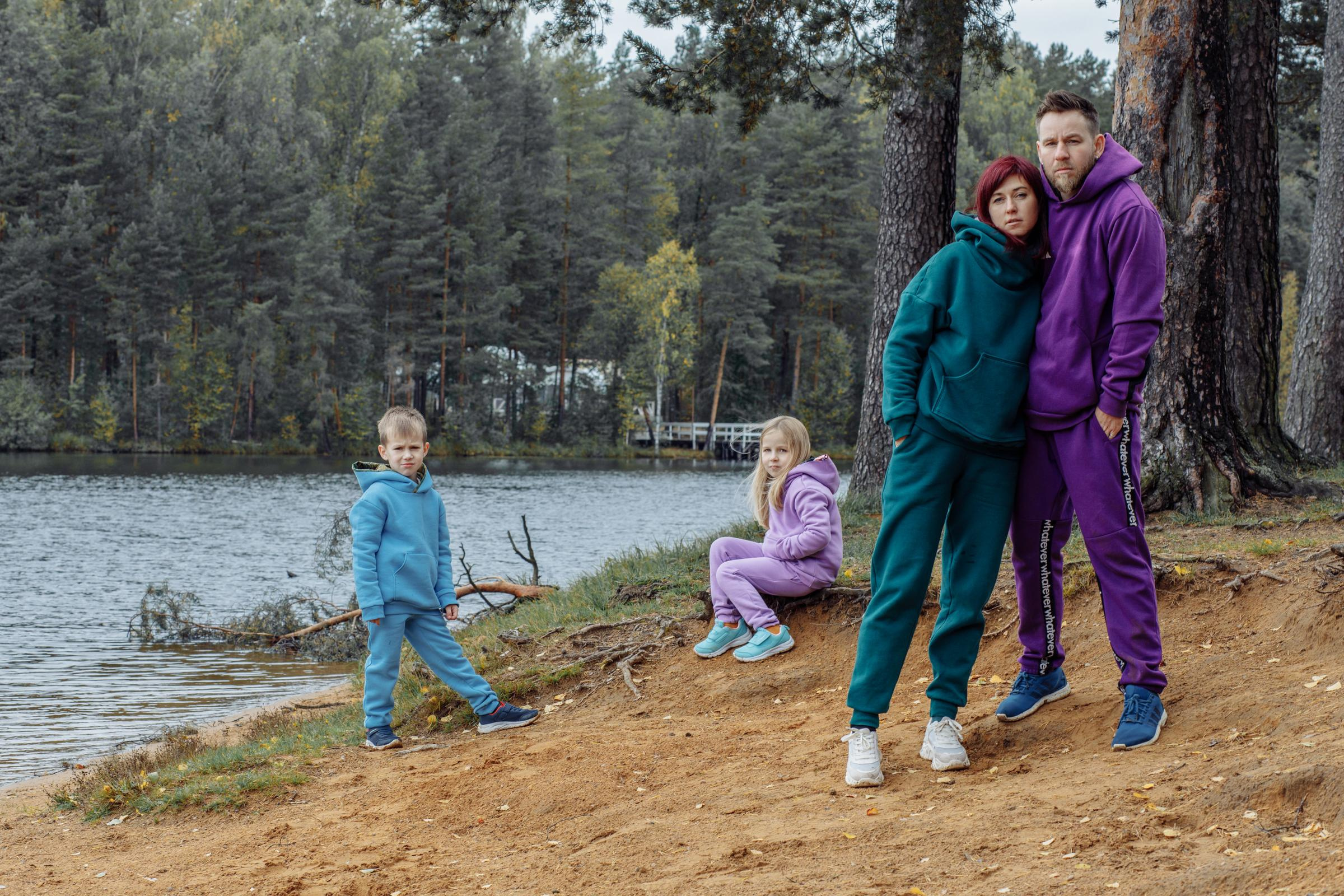 Семейная съемка. Ева Демидова. Спортсмен по конкуру в Санкт-Петербуре