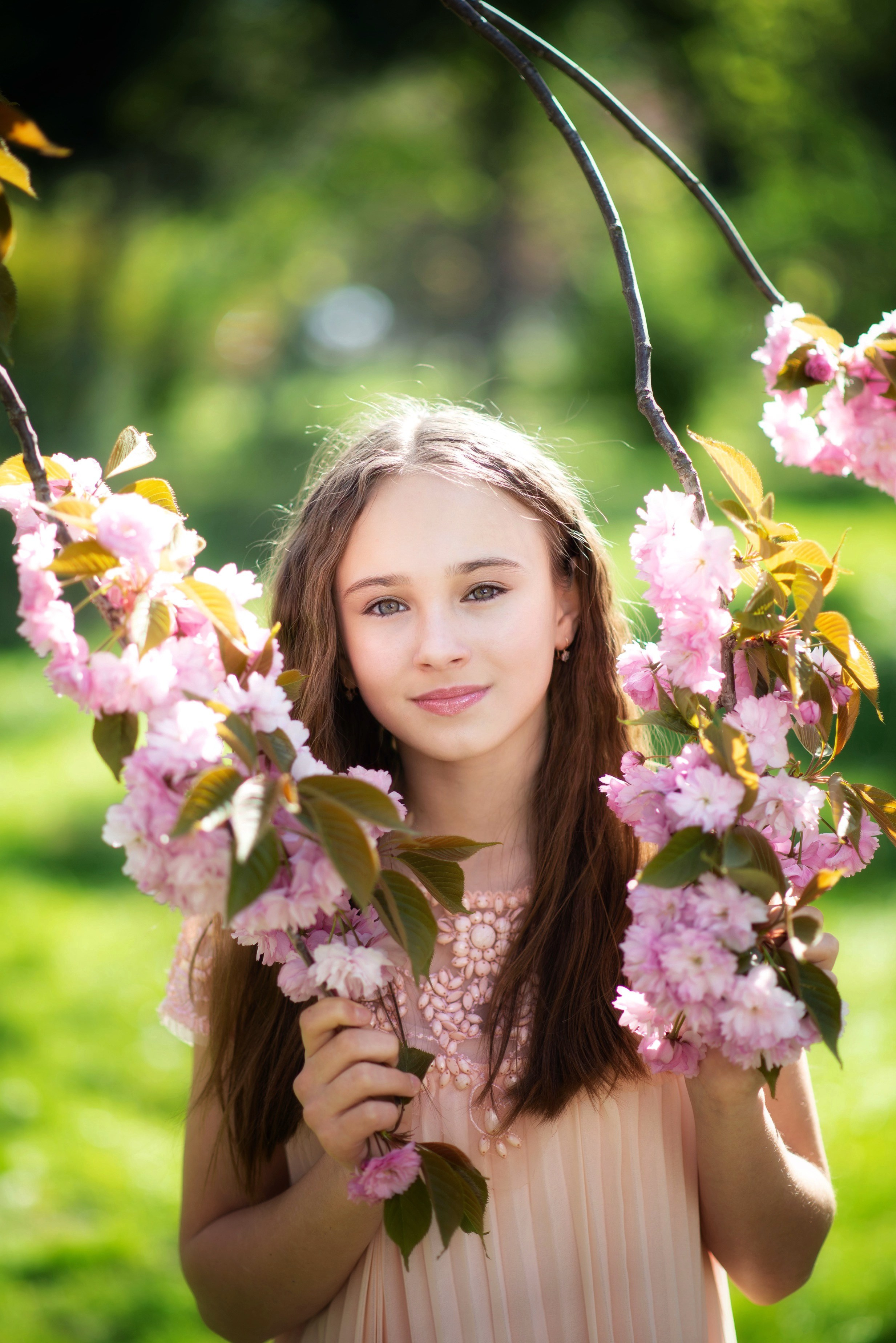 Цветущие деревья. Семейный и детский фотограф Анапа