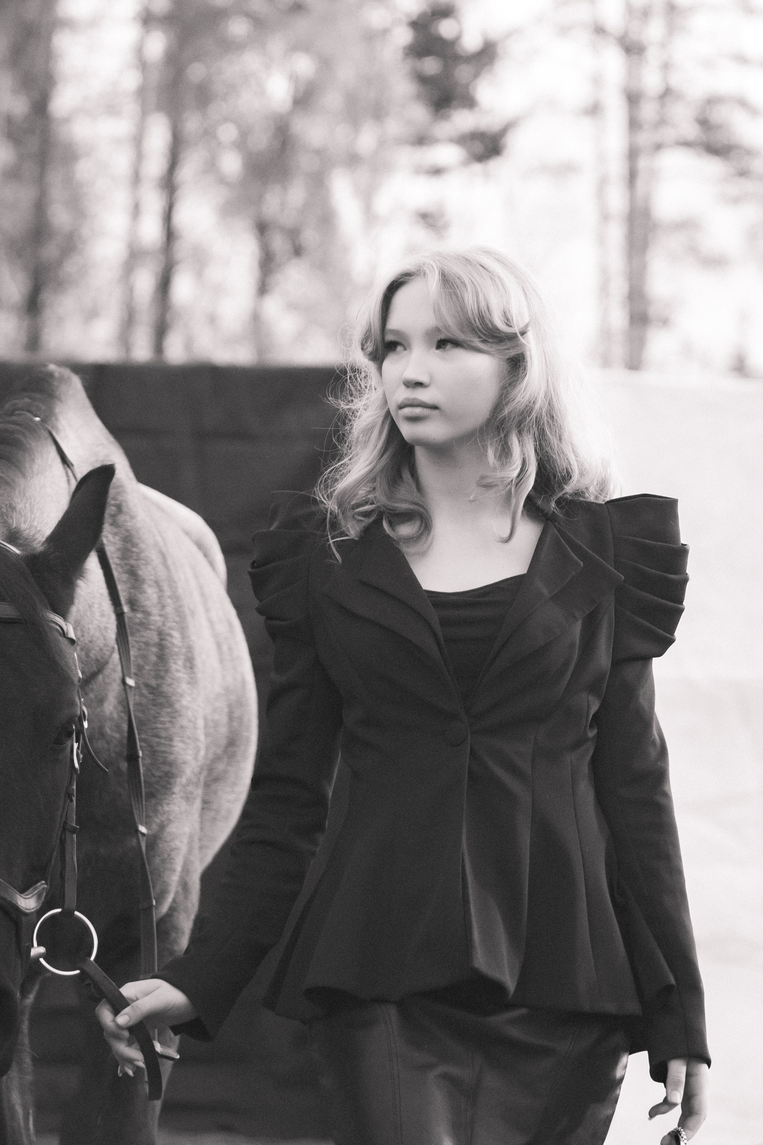 Проект DEFILE. Конный фотограф в Санкт-Петербурге Анна Лебедева