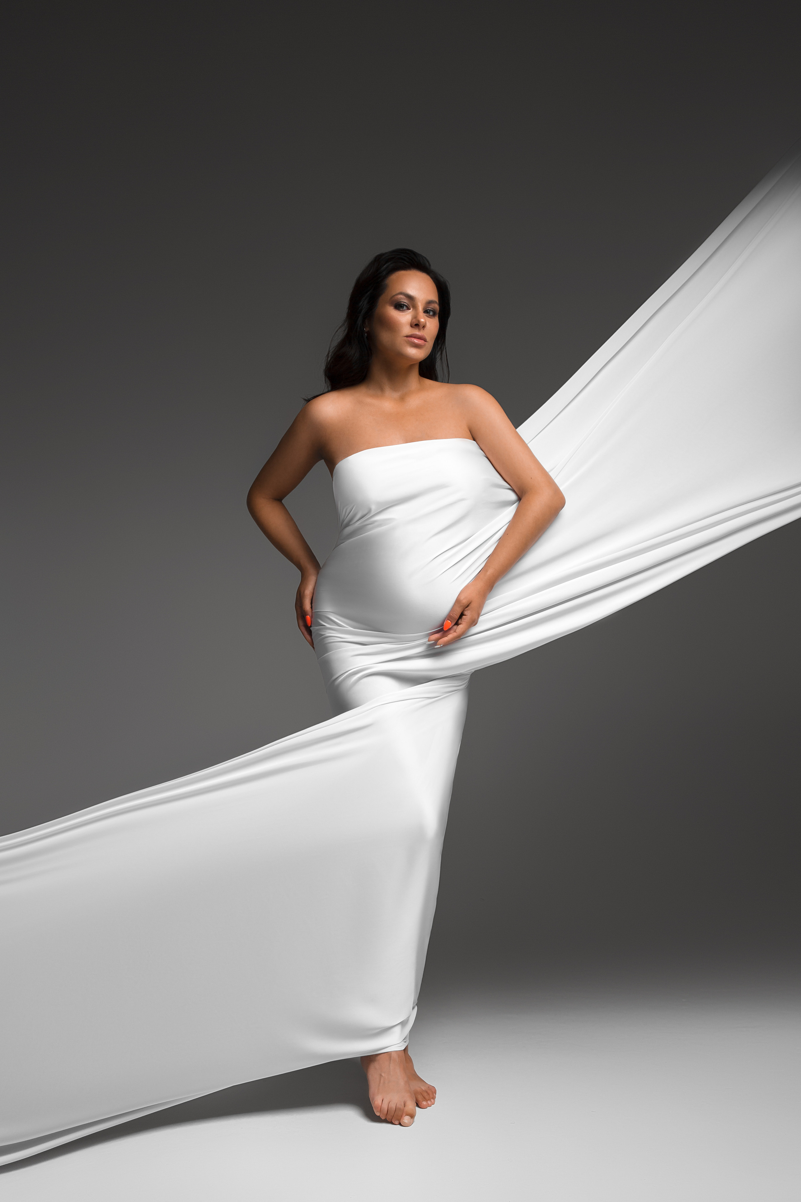 Фотосессия беременности Тюмень. Фотограф в стиле минимализм Тюмень