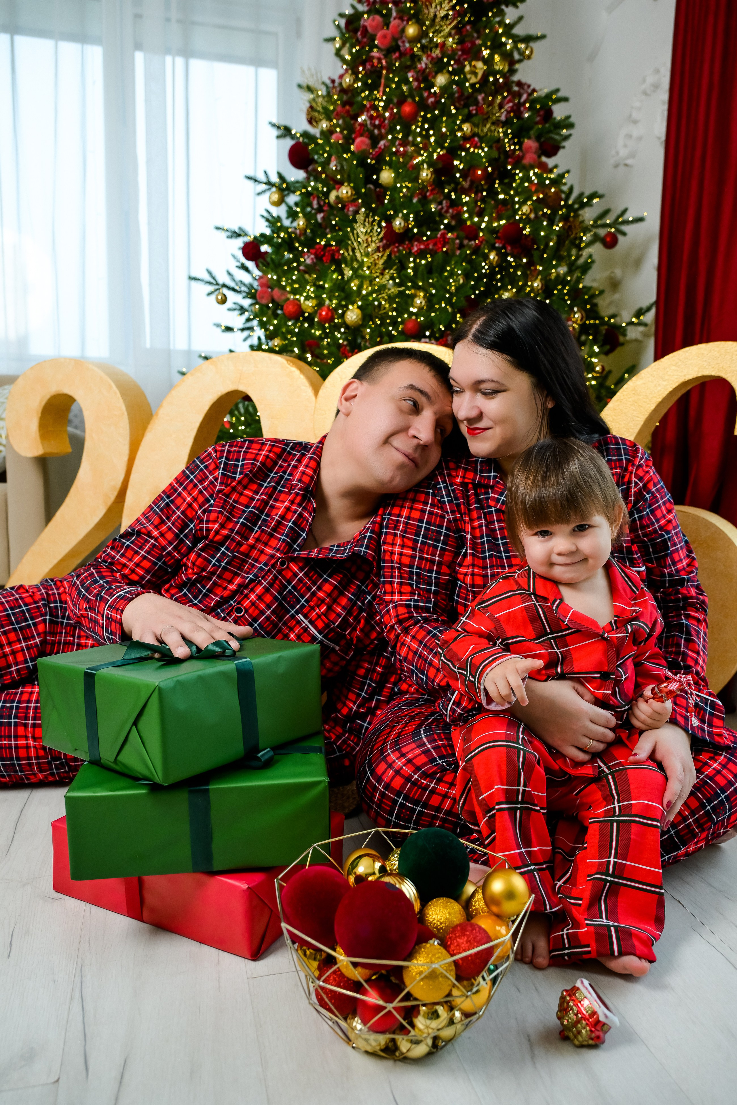 Семья Татьяна, Анатолий и Ксюшенька