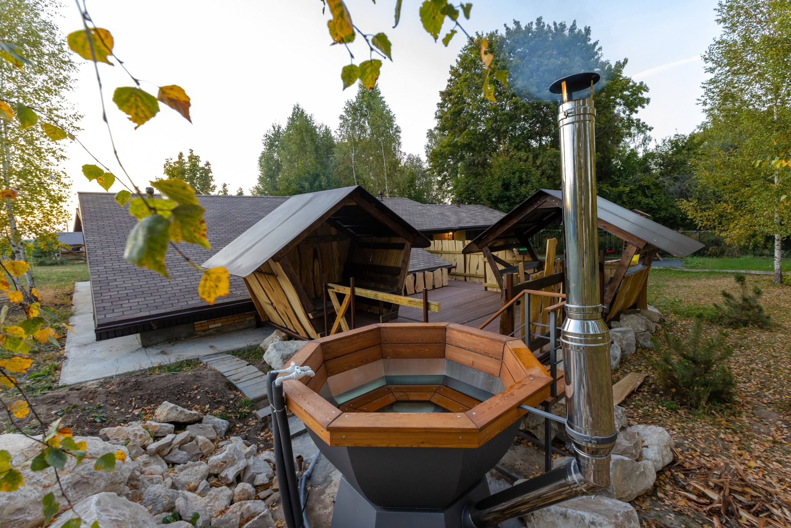 Большая Тросна вечером и новый бассейный комплекс. Фотограф в Туле Крупский АнДРей. Фотостудия «КАДР71» в Туле