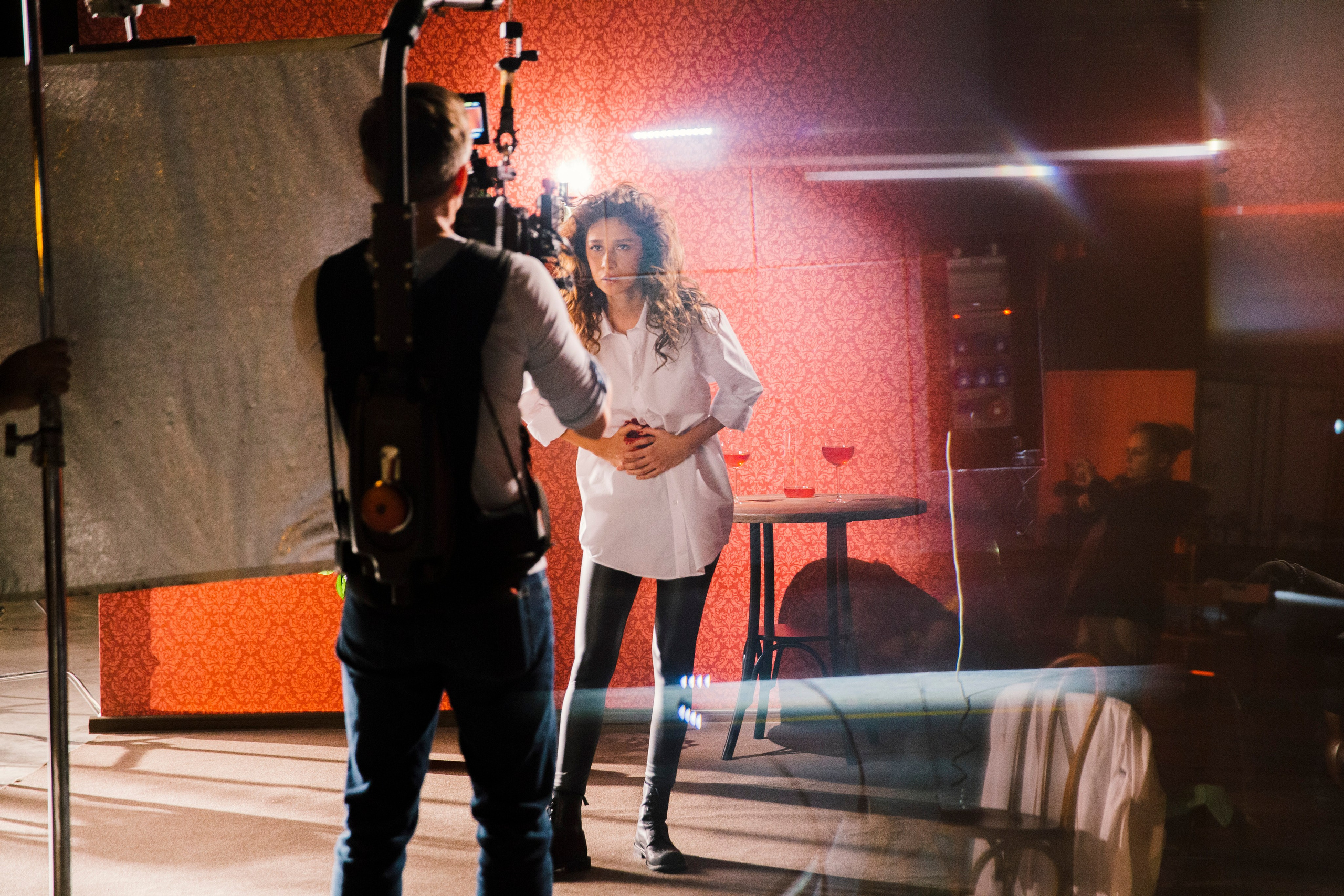 ФК Би-2 & Лиза Громова Мосфильм. Ольга Пилант. АРТ, бэкстейдж, свадебная и семейная фотография, городской портрет, интерьерная фотография
