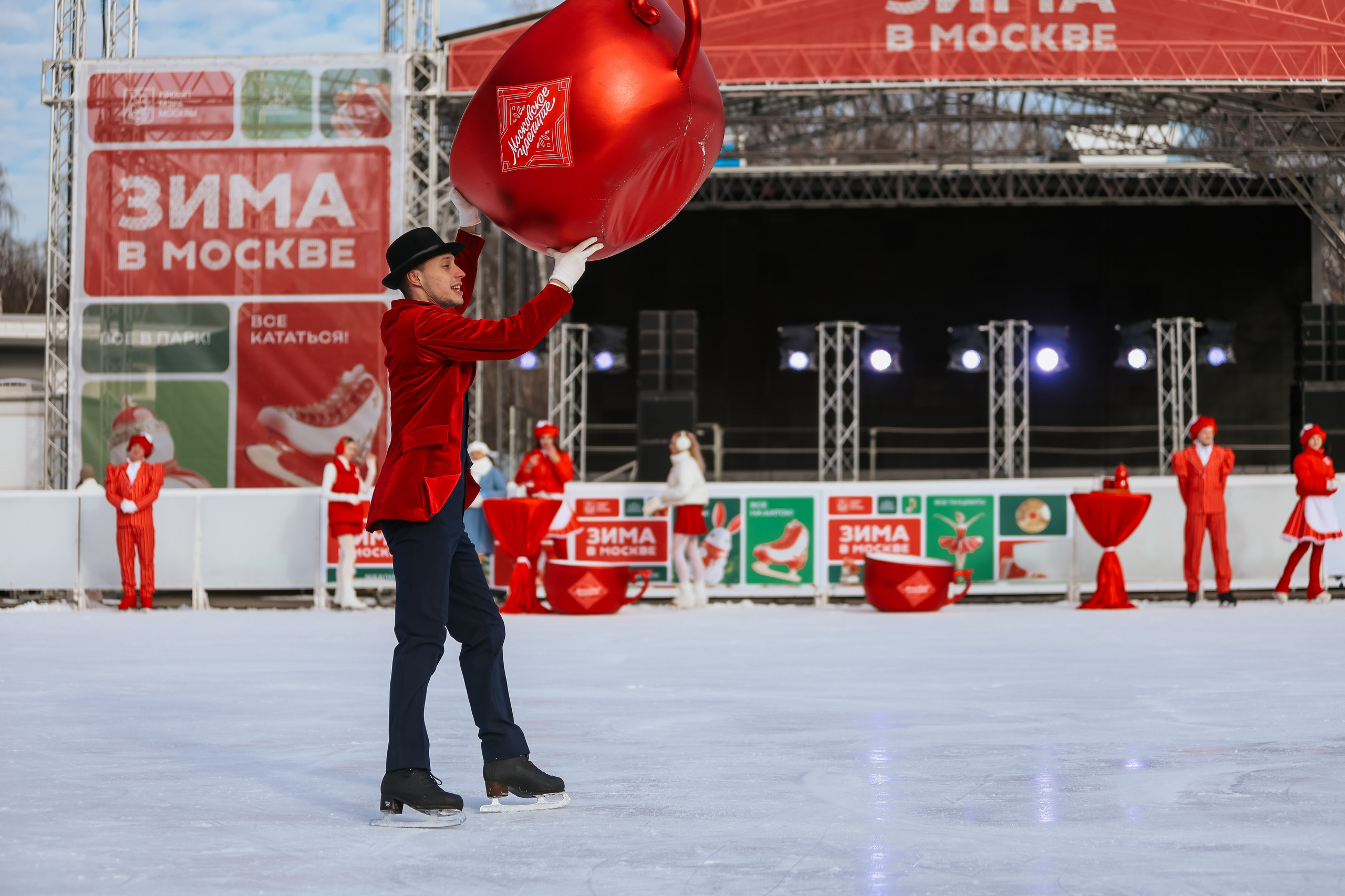Ледовое шоу Сокольники Московское Чаепитие. Фотограф и видеограф Анна Домашенко