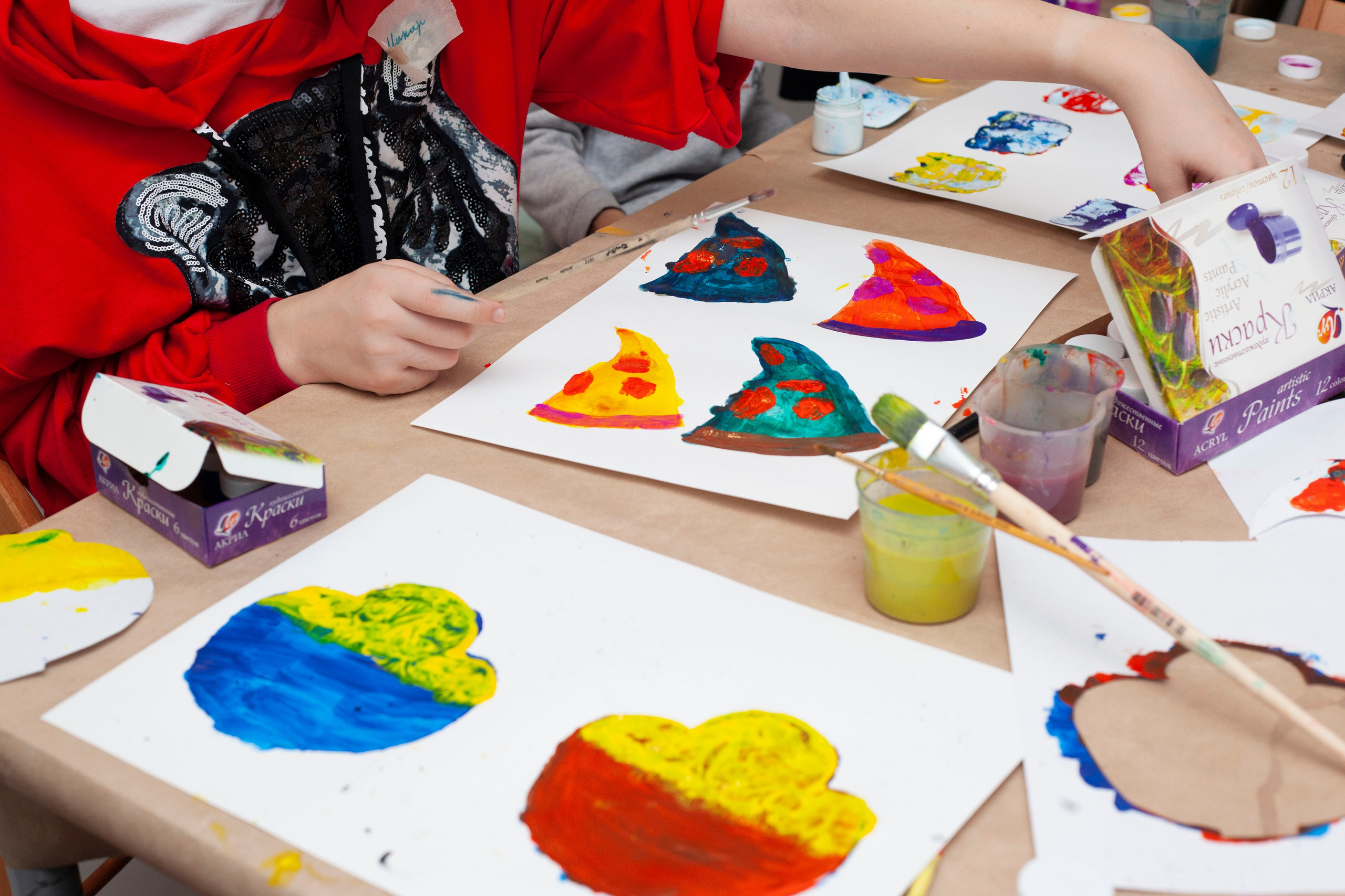 Детский мастер-класс в ММОМА. Stanislav Baryshev — People. Emotions. Atmosphere