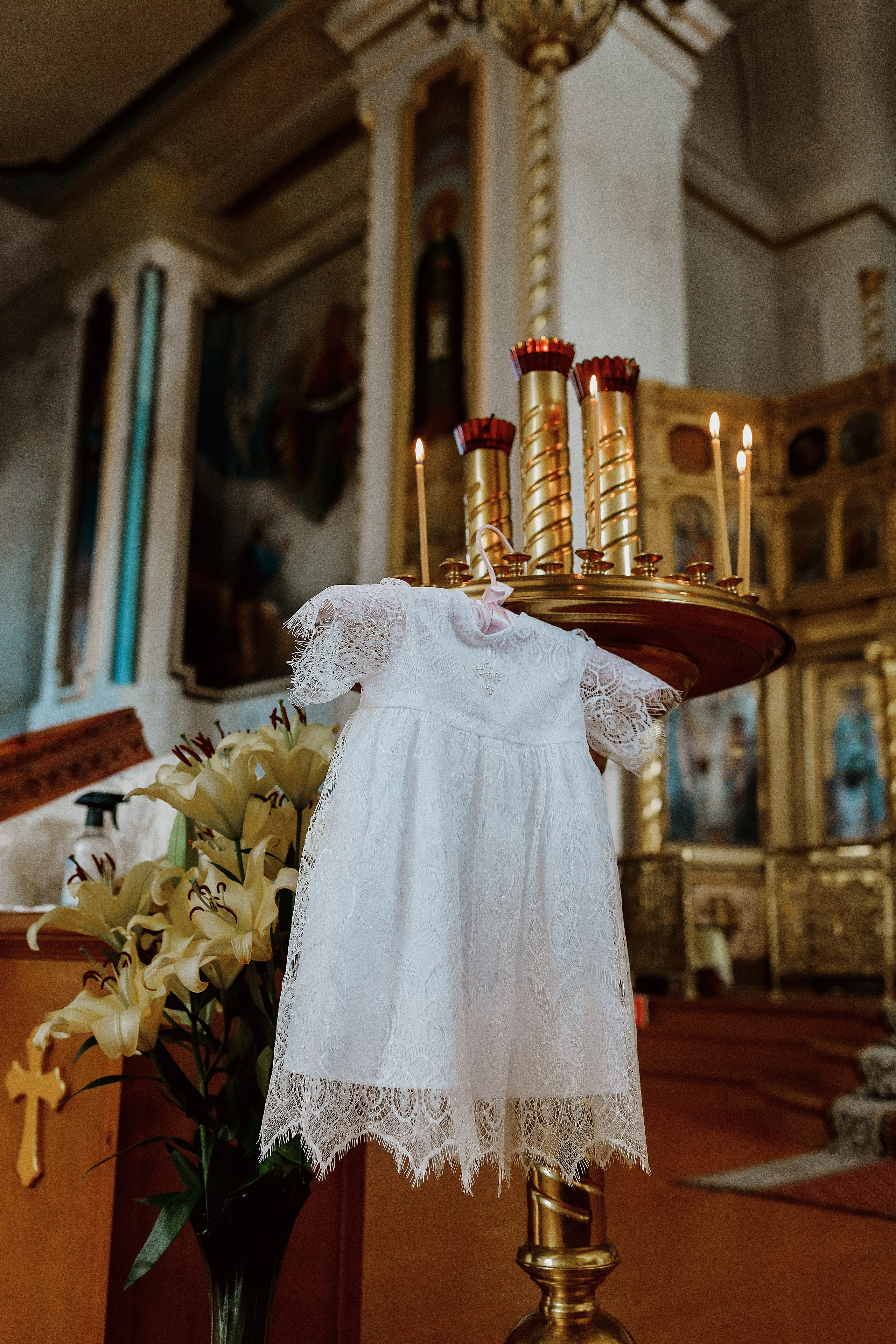 Таинство Крещение Оливии. Свадебный и семейный фотограф