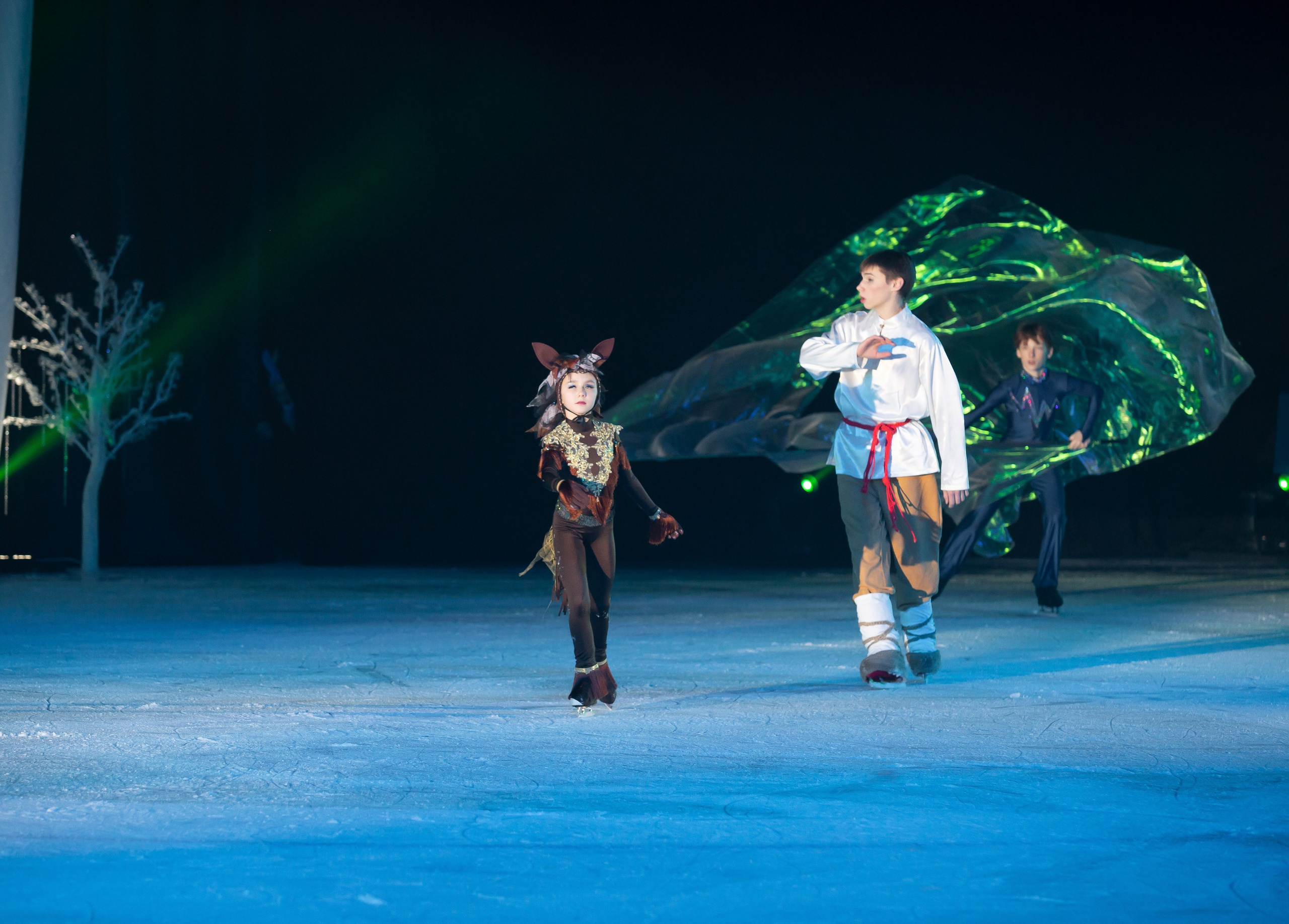 Сказочное ледовое шоу Конек Горбунок. Детский театр на льду АЛЕКО