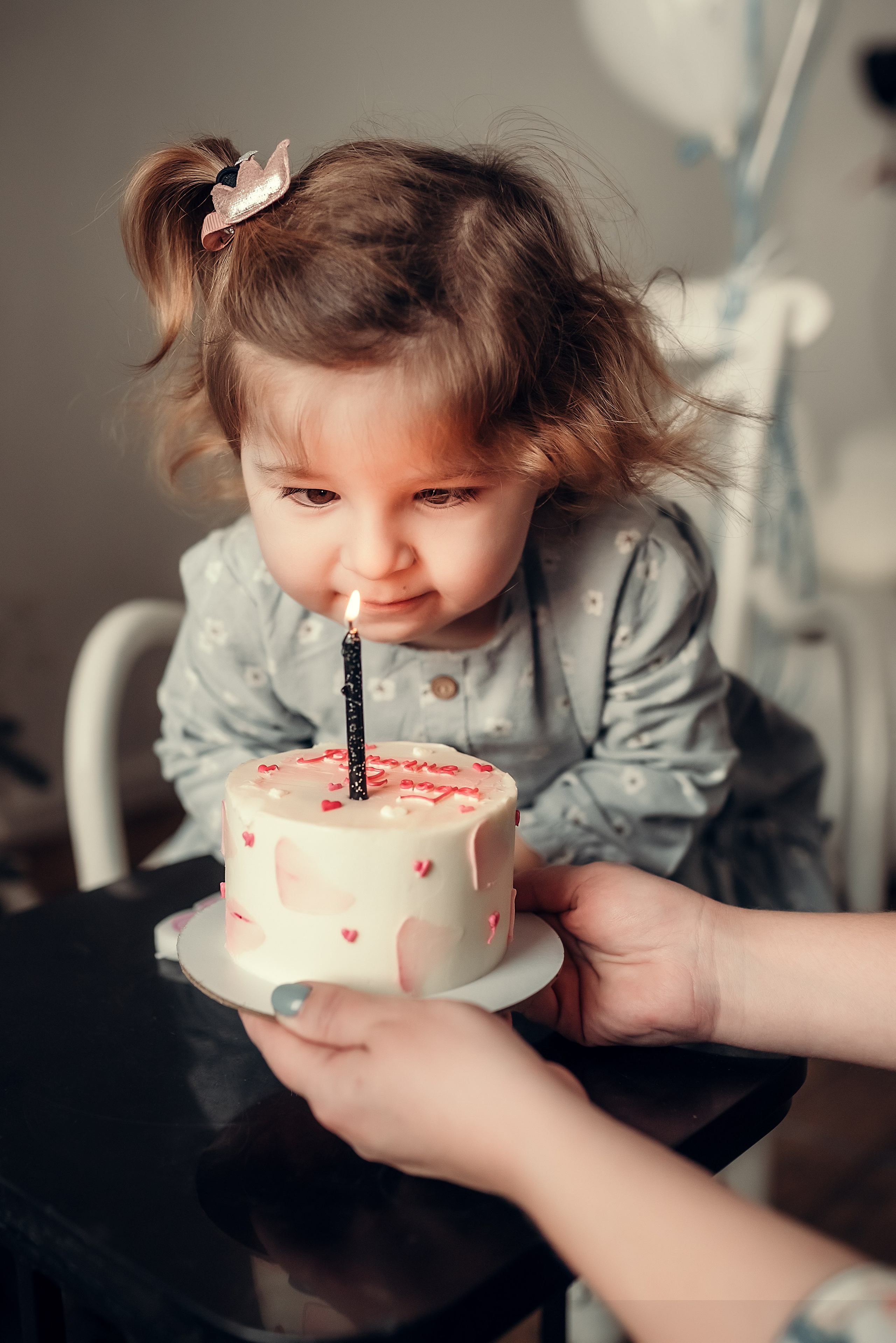 Фотосессия на 2 годика для Веры, студия Skypoint. Фотограф в Санкт- Петербурге Мария Золотарь