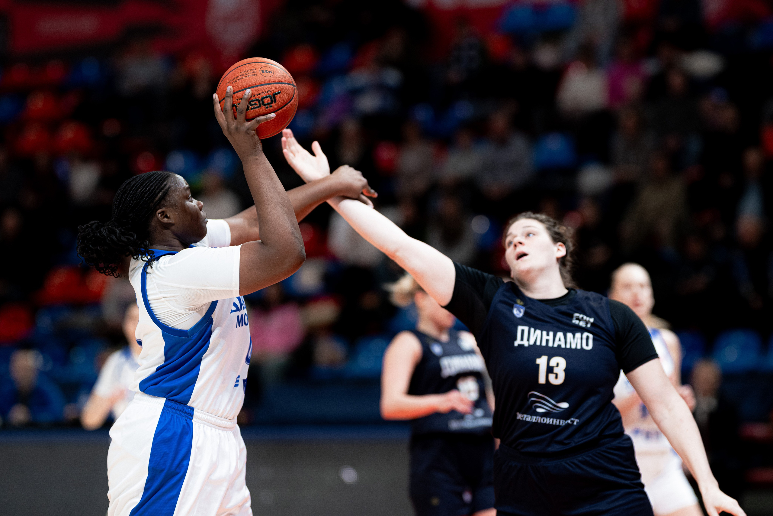 Women’s basketball / Dynamo Moscow — Dynamo Kyrsk. Фотограф Кирилл Сафонов
