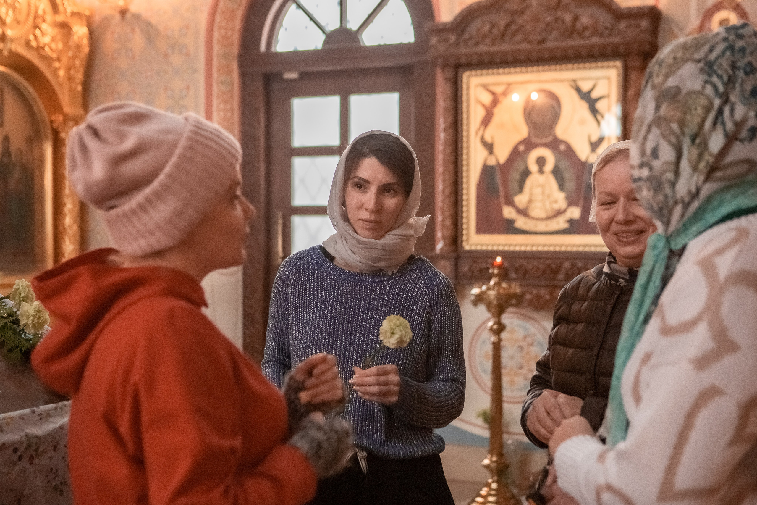 МК по украшению иконы Собора Архистратига Божия Михаила и прочих Небесных Сил. Фотограф на крестины