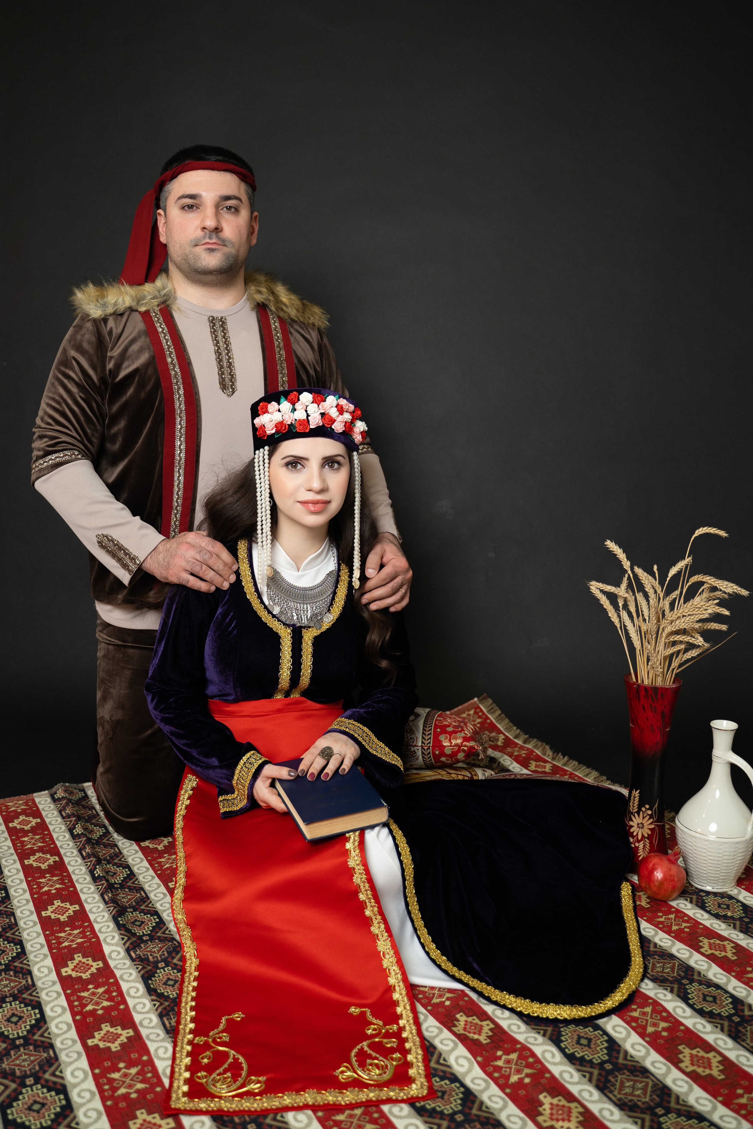 Фотосессия в армянском национальном костюме. Свадебный фотограф в Краснодаре