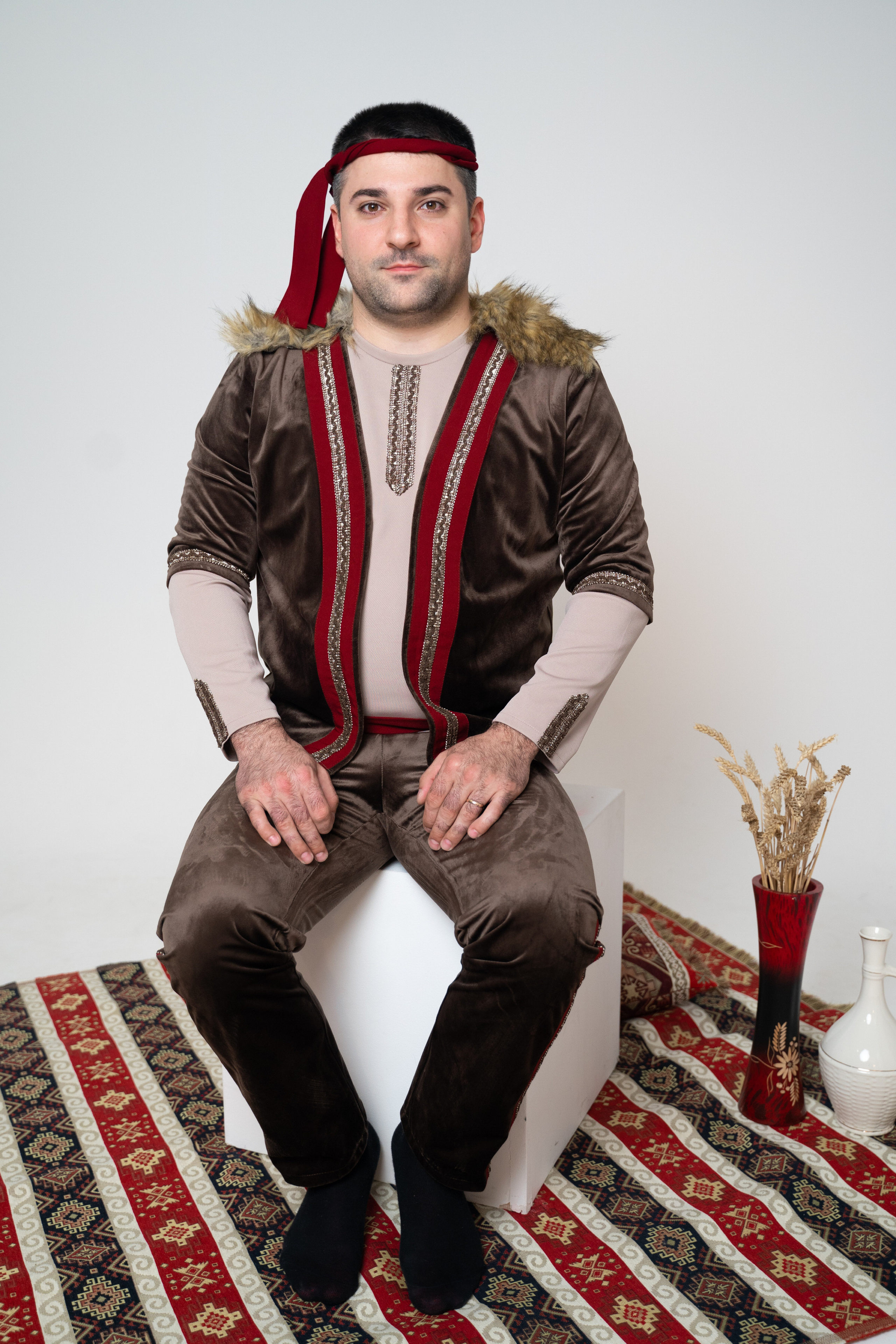 Фотосессия в армянском национальном костюме. Свадебный фотограф в Краснодаре