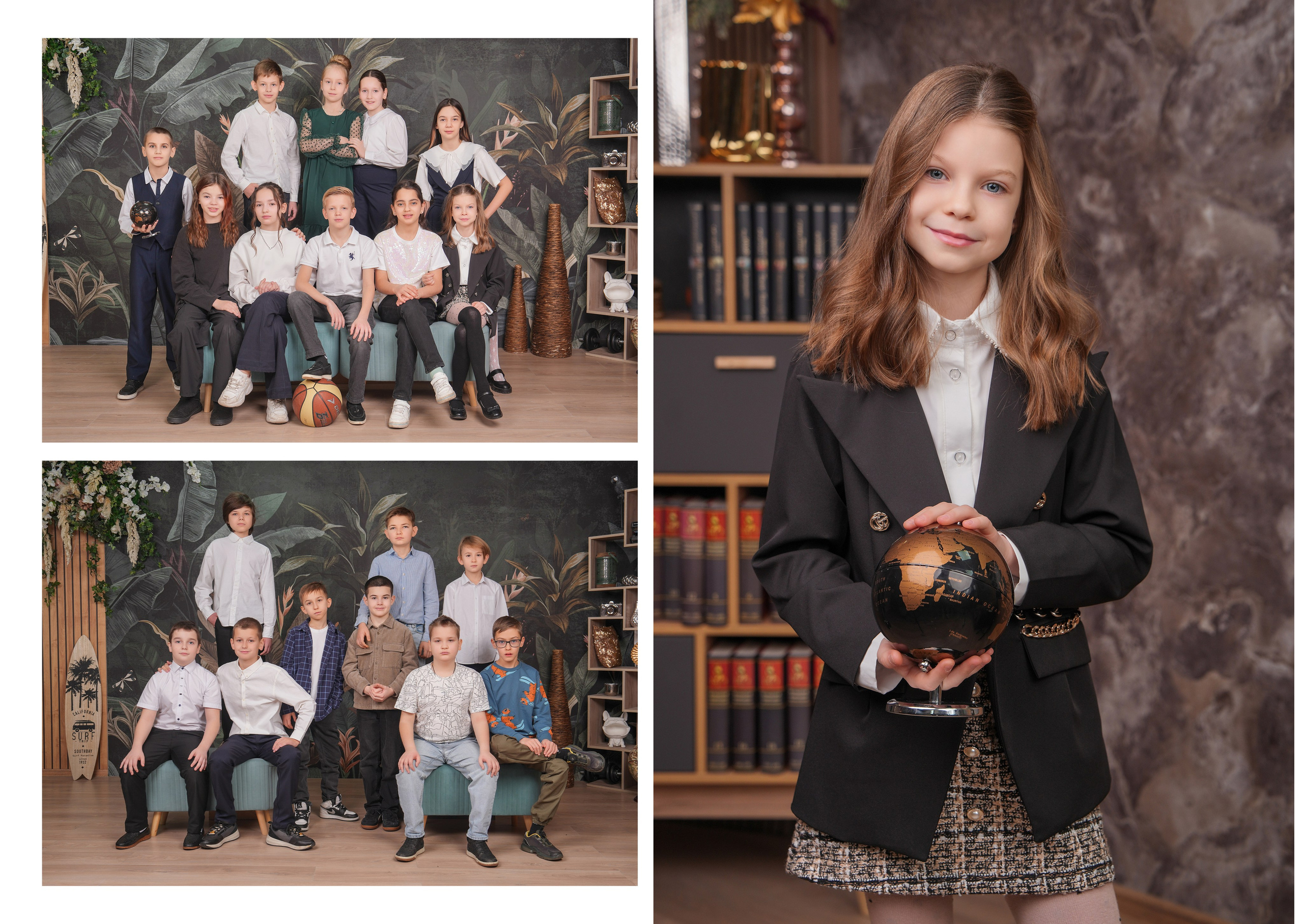 ШКОЛА 42 — 4 «В» класс. Красивый выпускной альбом в Краснодаре