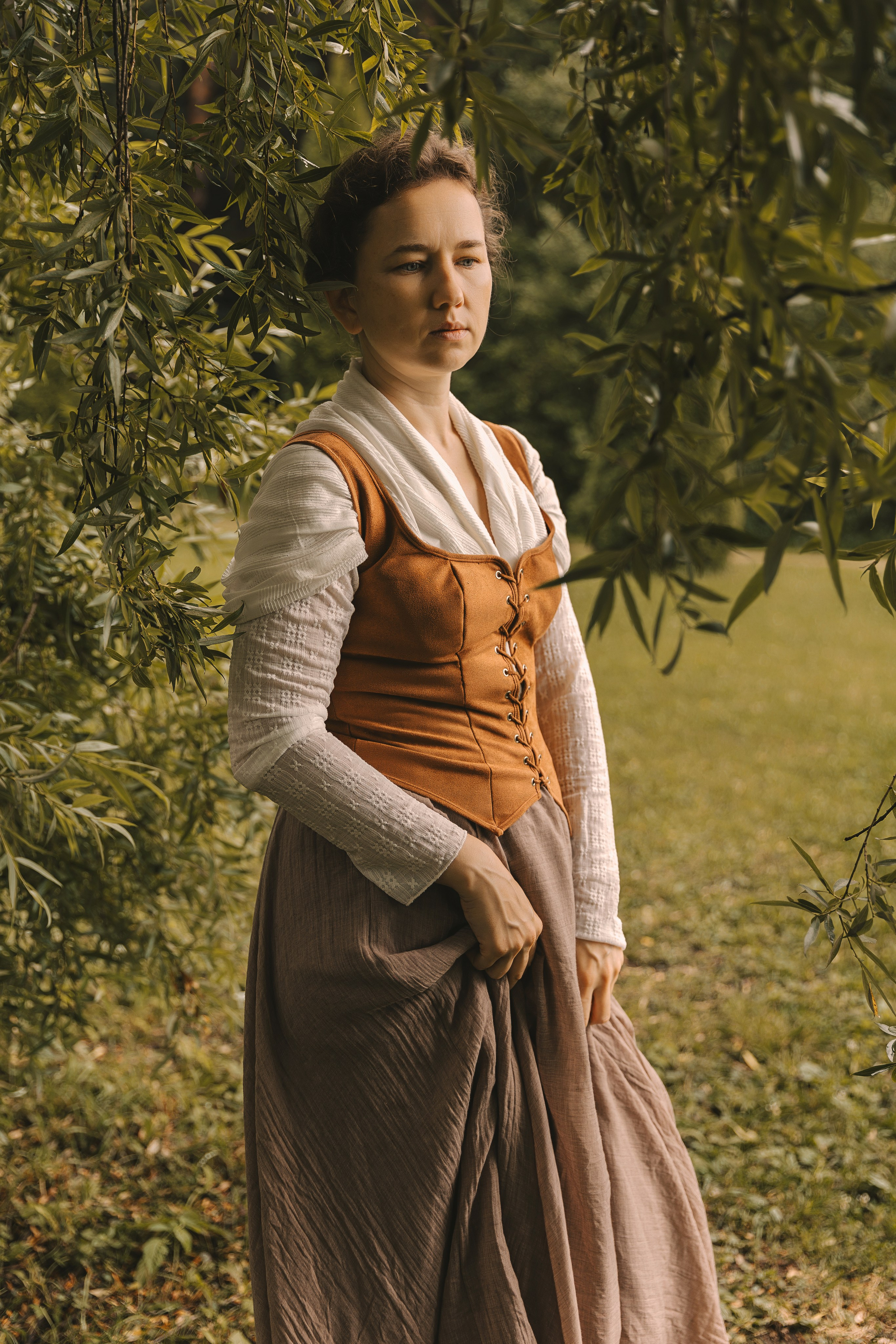 Женский портрет в историческом образе. Семейный и женский фотограф в Москве Надежда Воробьева