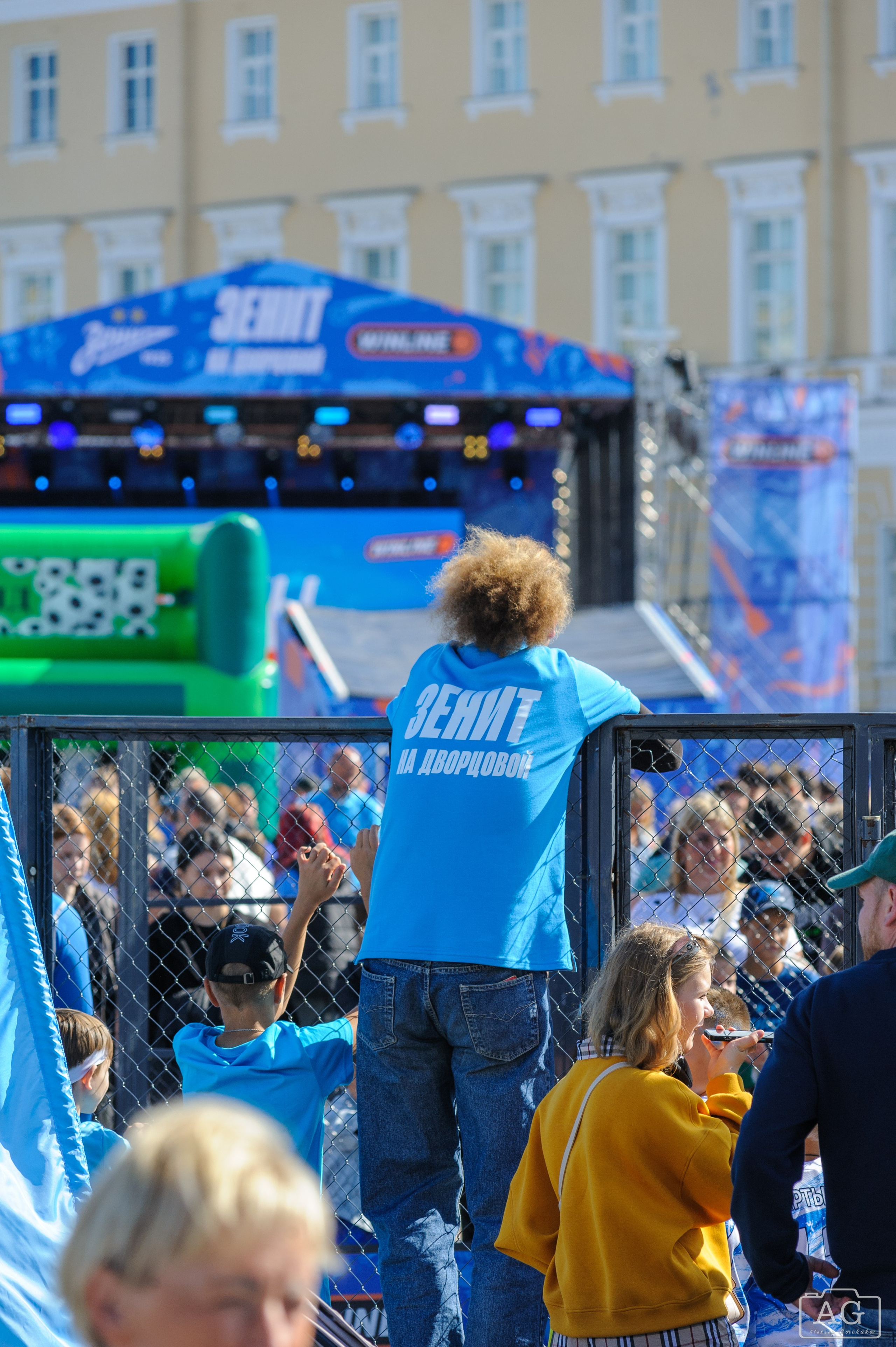Открытая тренировка ФК «Зенит». Алексей Горчаков. Фотограф на ваш праздник
