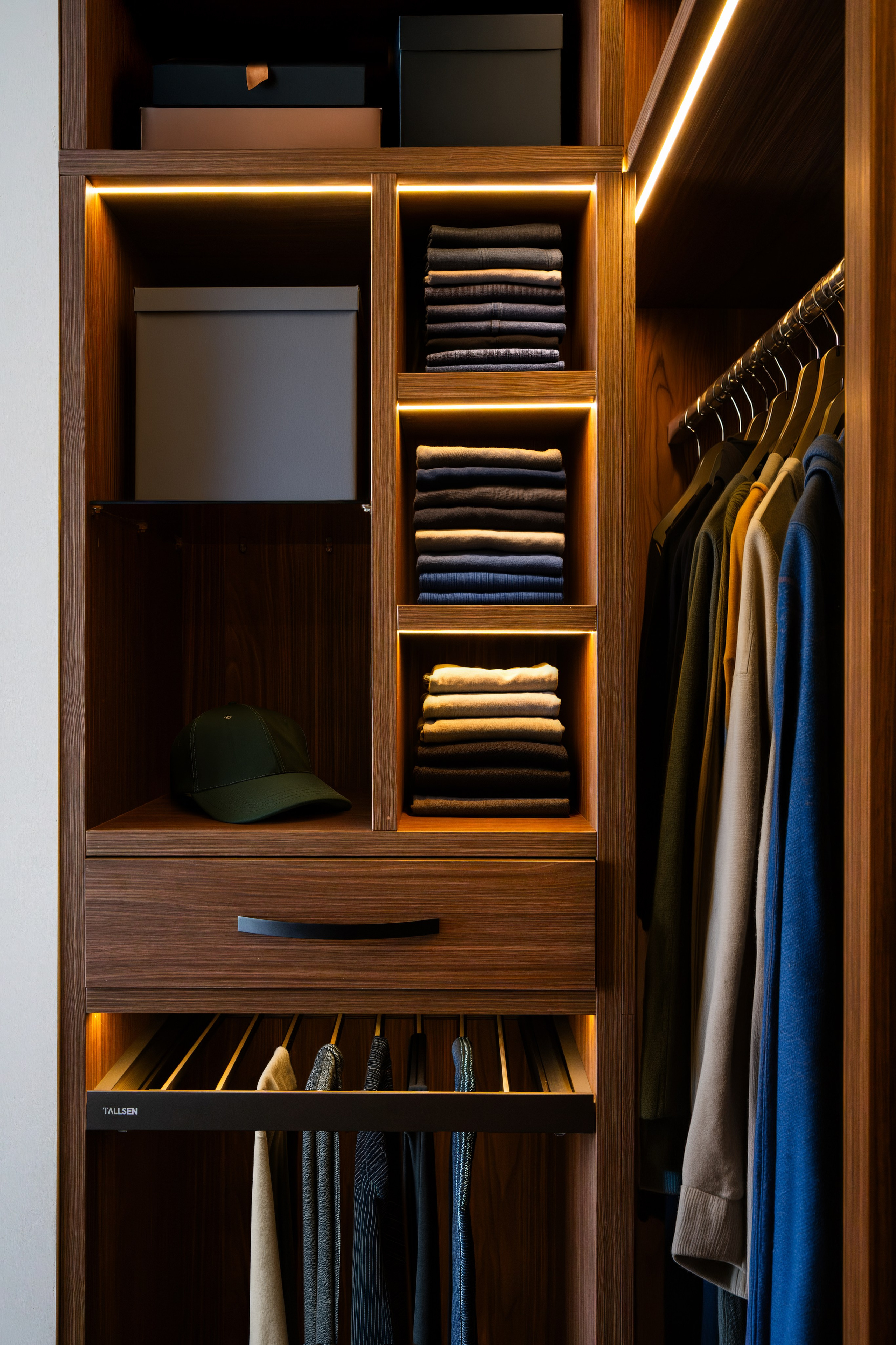 Детальная съёмка дизайнерских интерьерных решений крупным планом