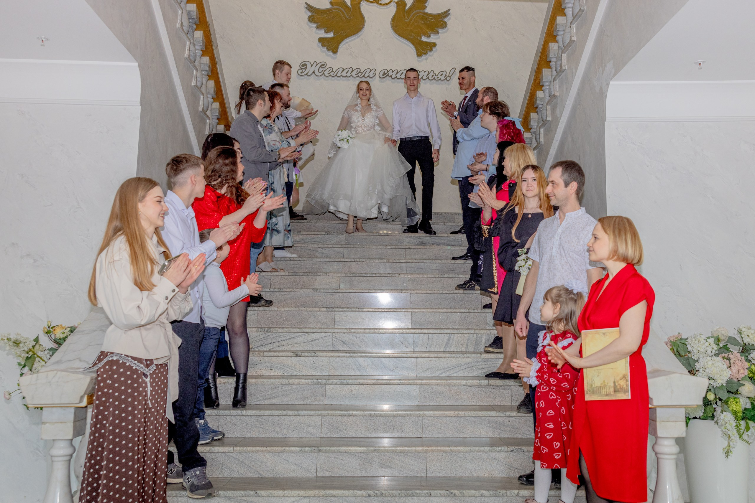 Пример одной свадьбы ЗАГС, ресторан. Фотограф в Туле Крупский АнДРей. Фотостудия «КАДР71» в Туле