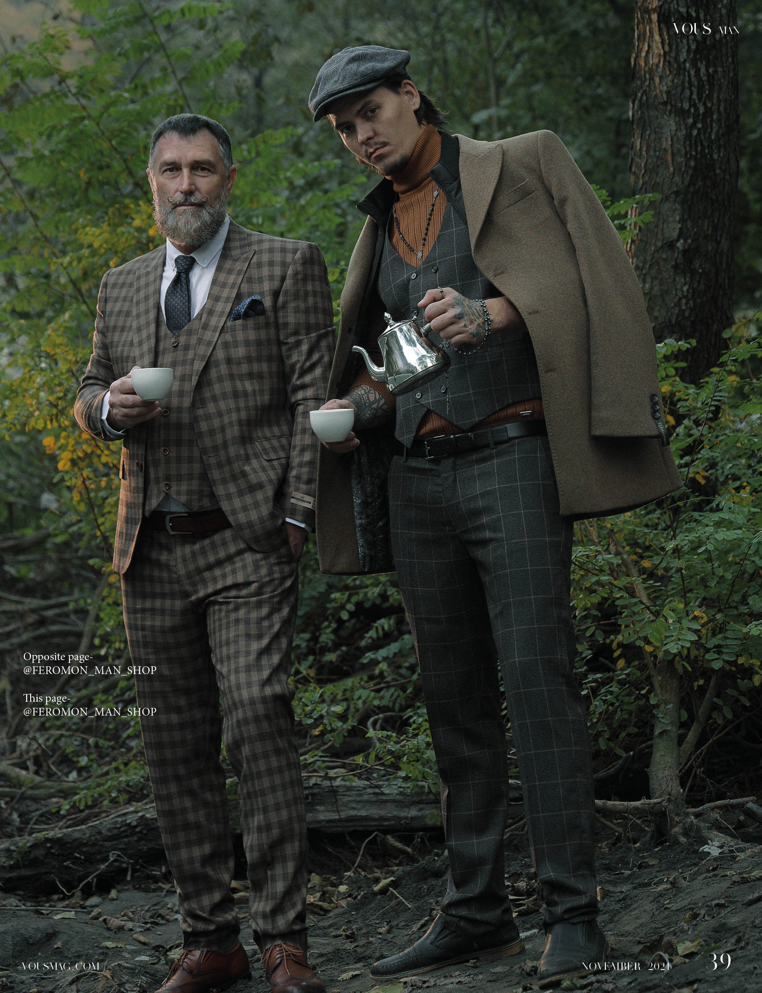 мужская стильная съемка