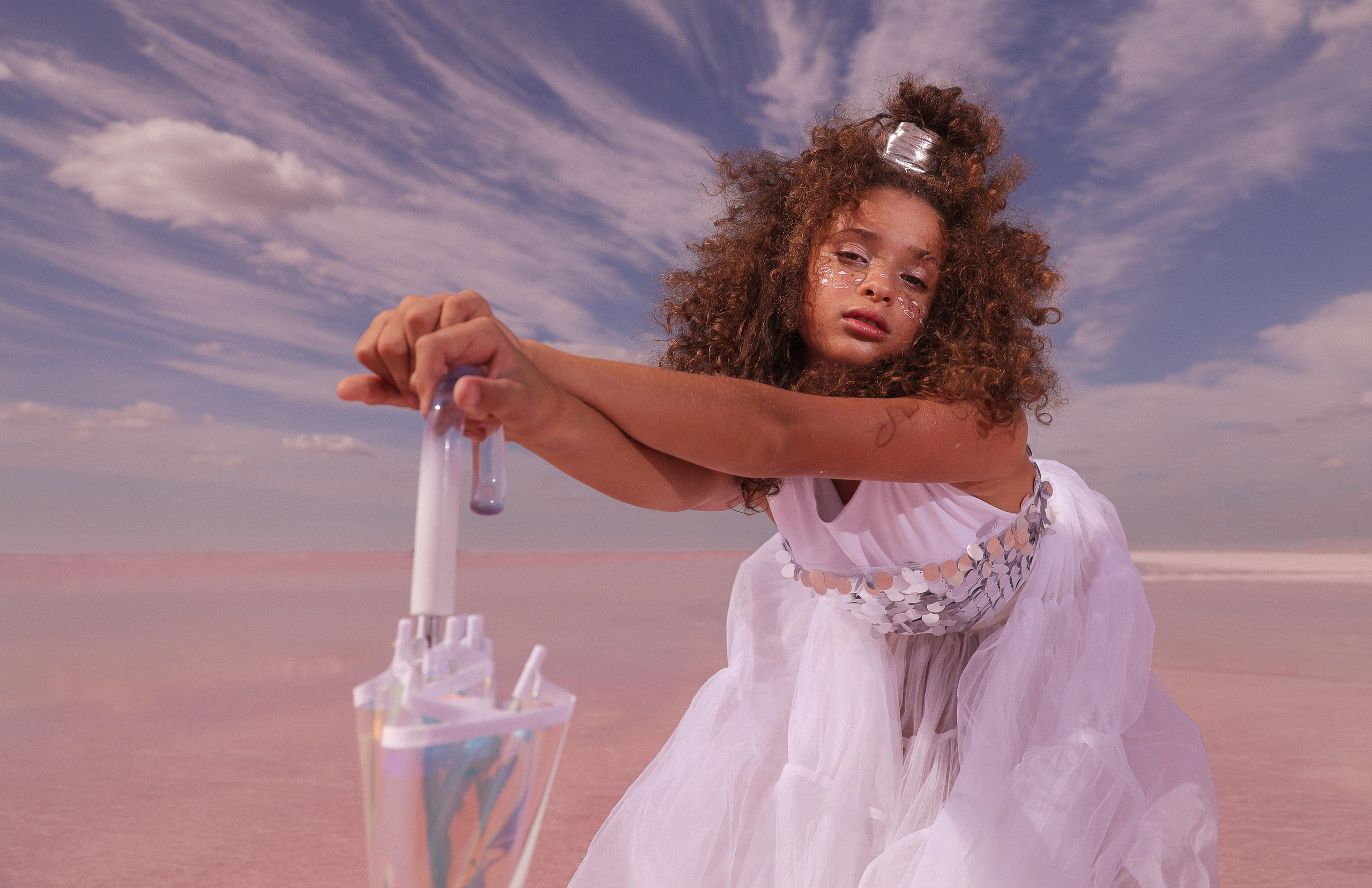 Фотосесия розовое озеро Крым