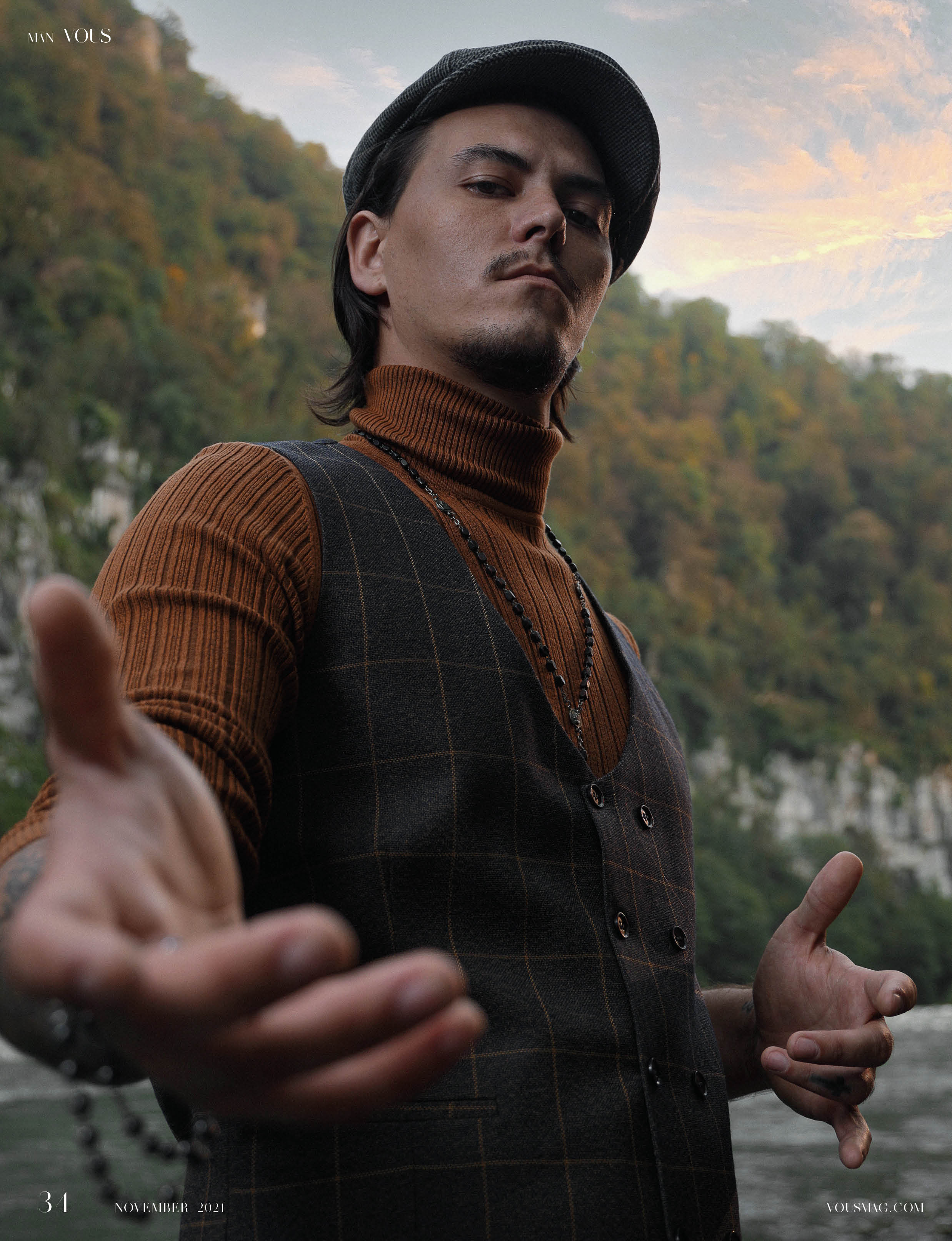 съемка в лесу