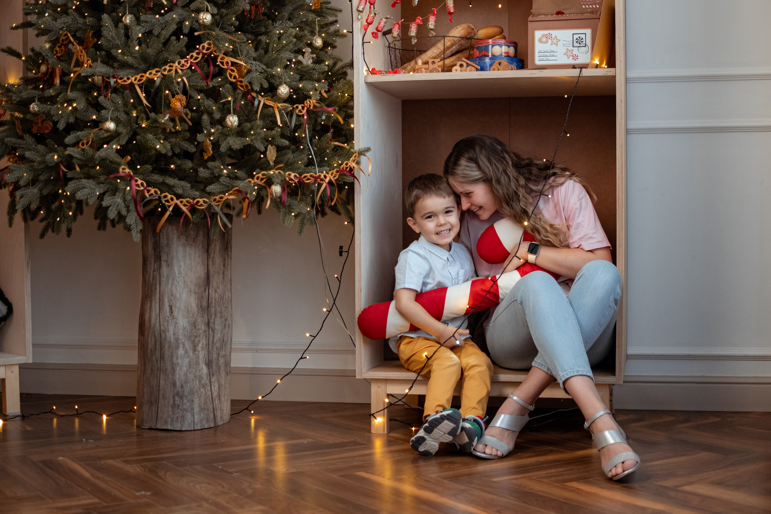 Новогодняя фотосессия для семьи Александры. Фотограф в Самаре | Катерина Гущина