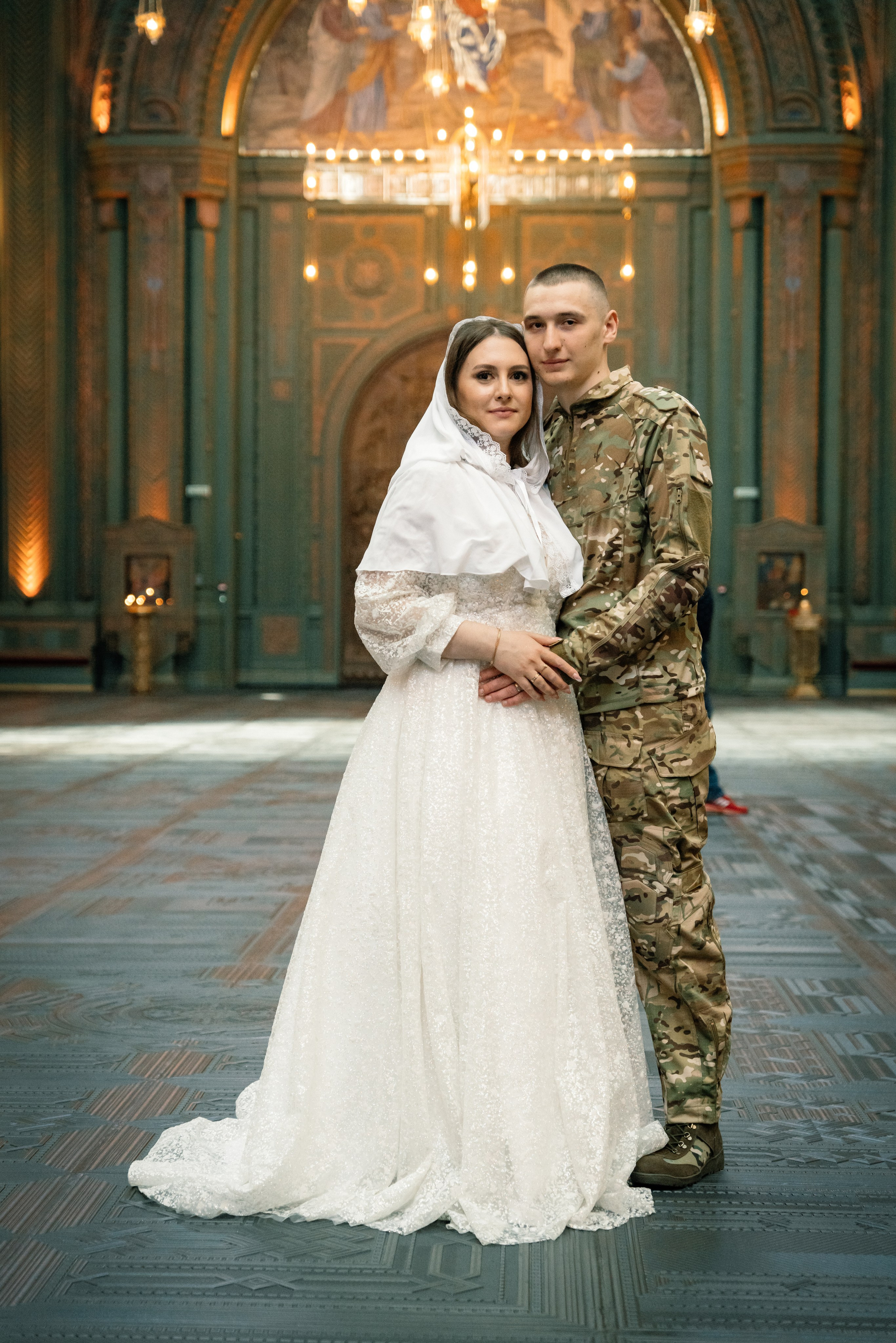 Венчание в Главном храме вооруженных сил (Патриот). Семейный фотограф Одинцово Москва Наталия Черенкова