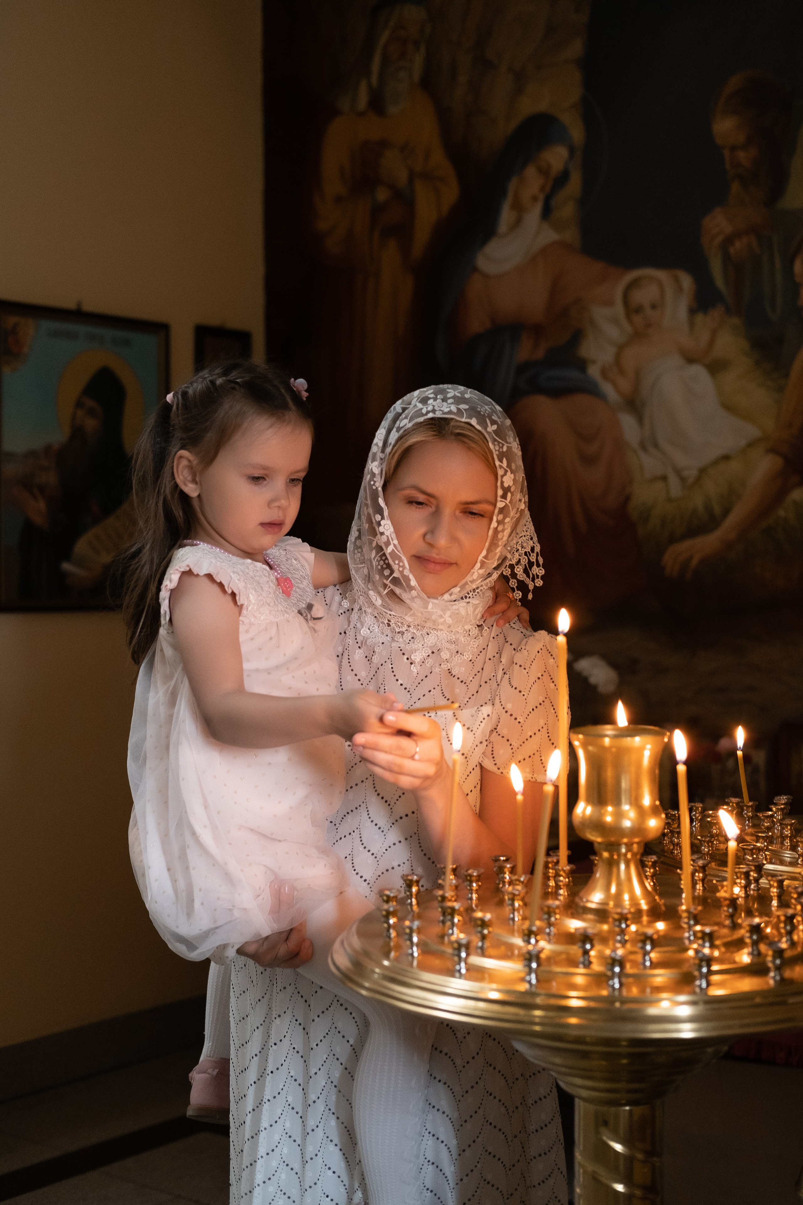 Таинство крещения. Семейный и женский фотограф в Санкт-Петербурге