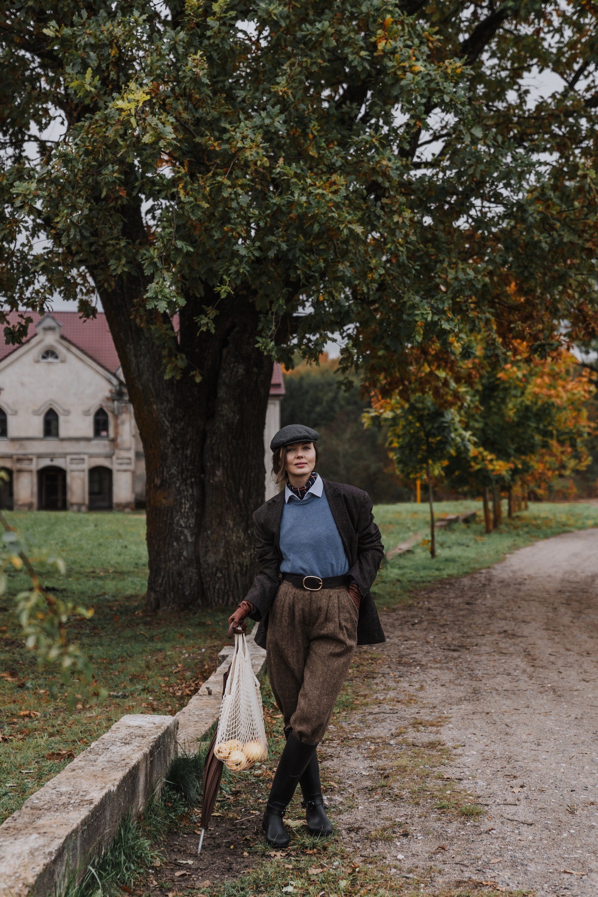 Юля. Осень, в британском стиле, Минск. Olga Modjaro