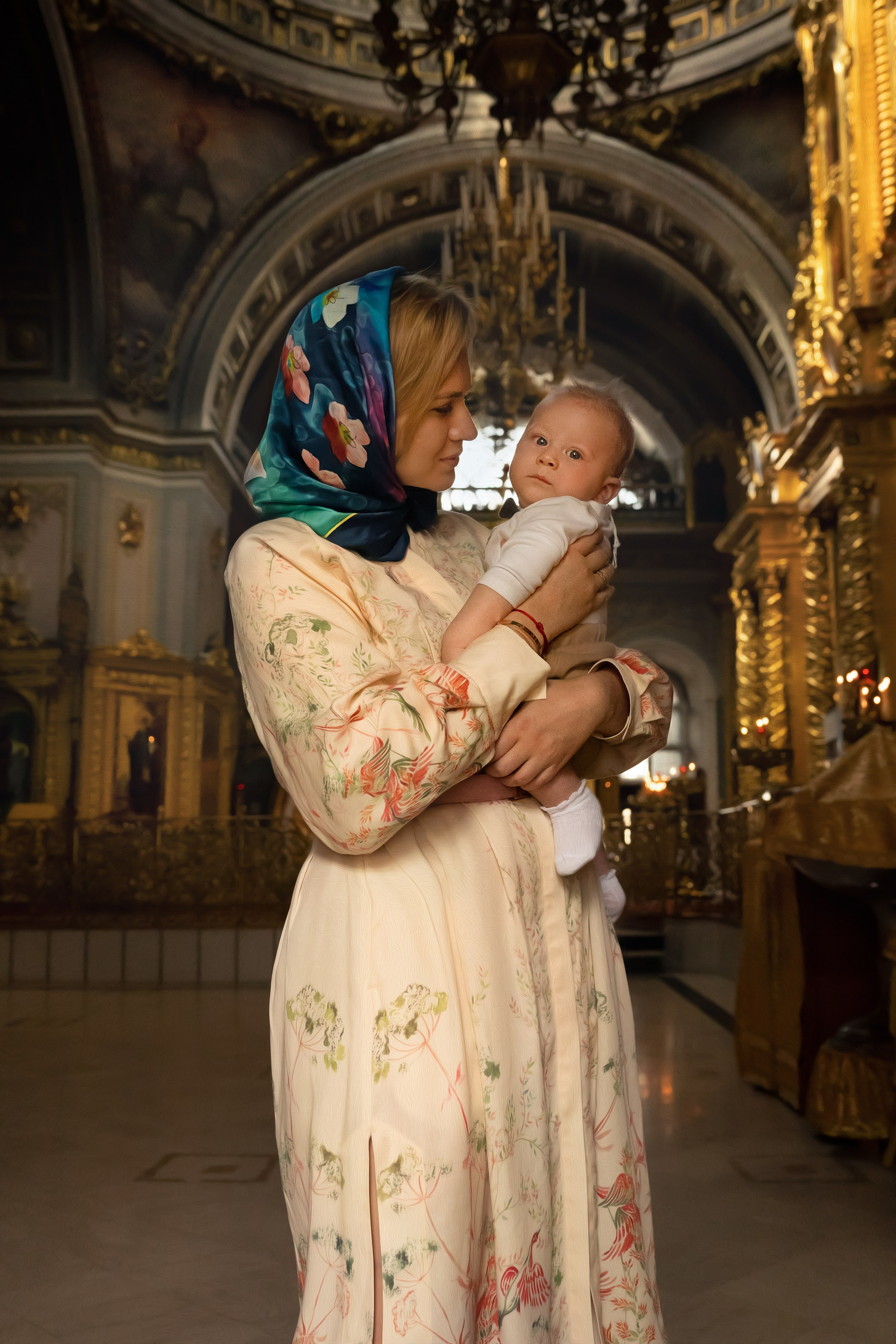 Крещение. Семейный и детский фотограф. М ария Гранкина