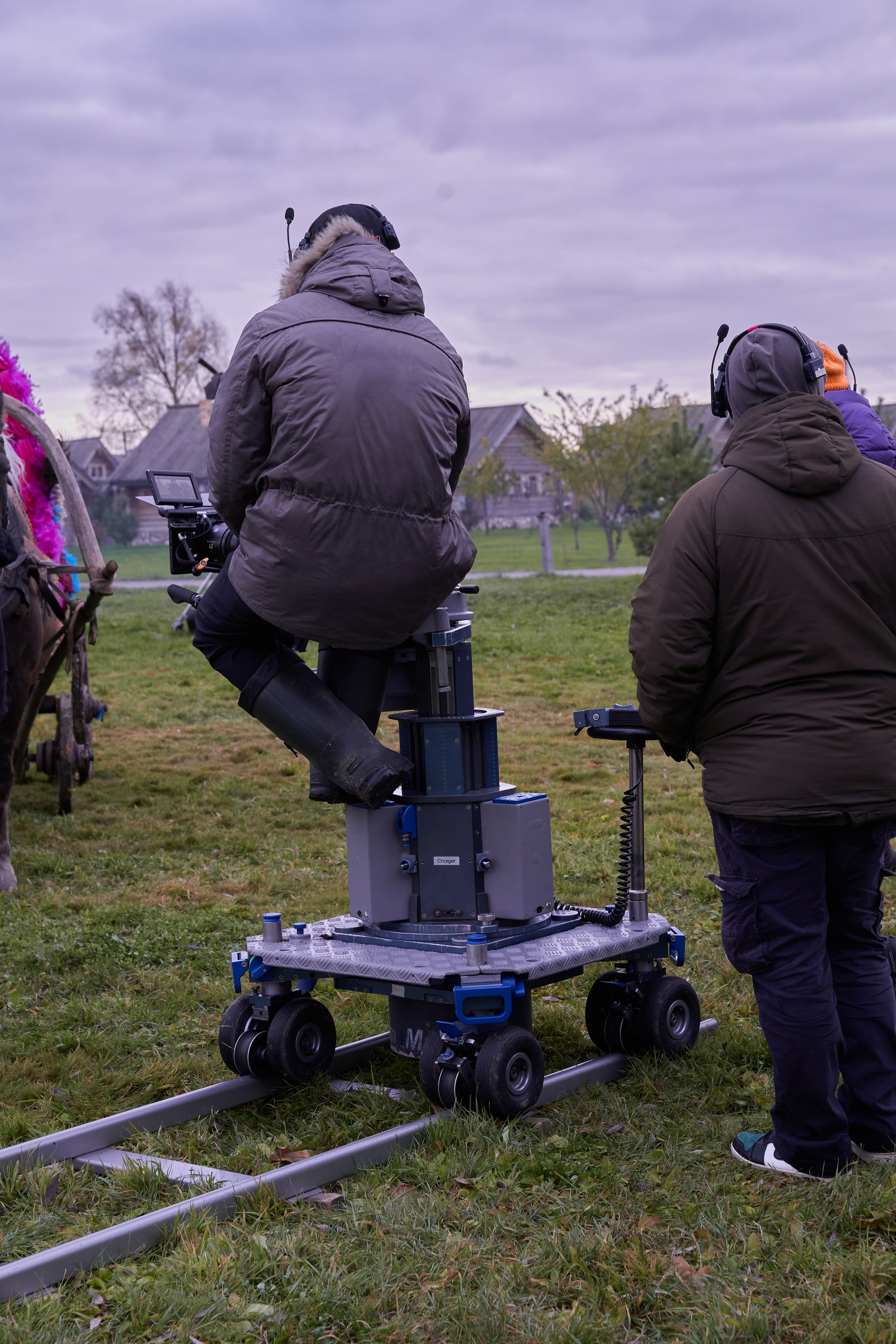 Бекстейдж съемки сериала. Krasnopoliophoto