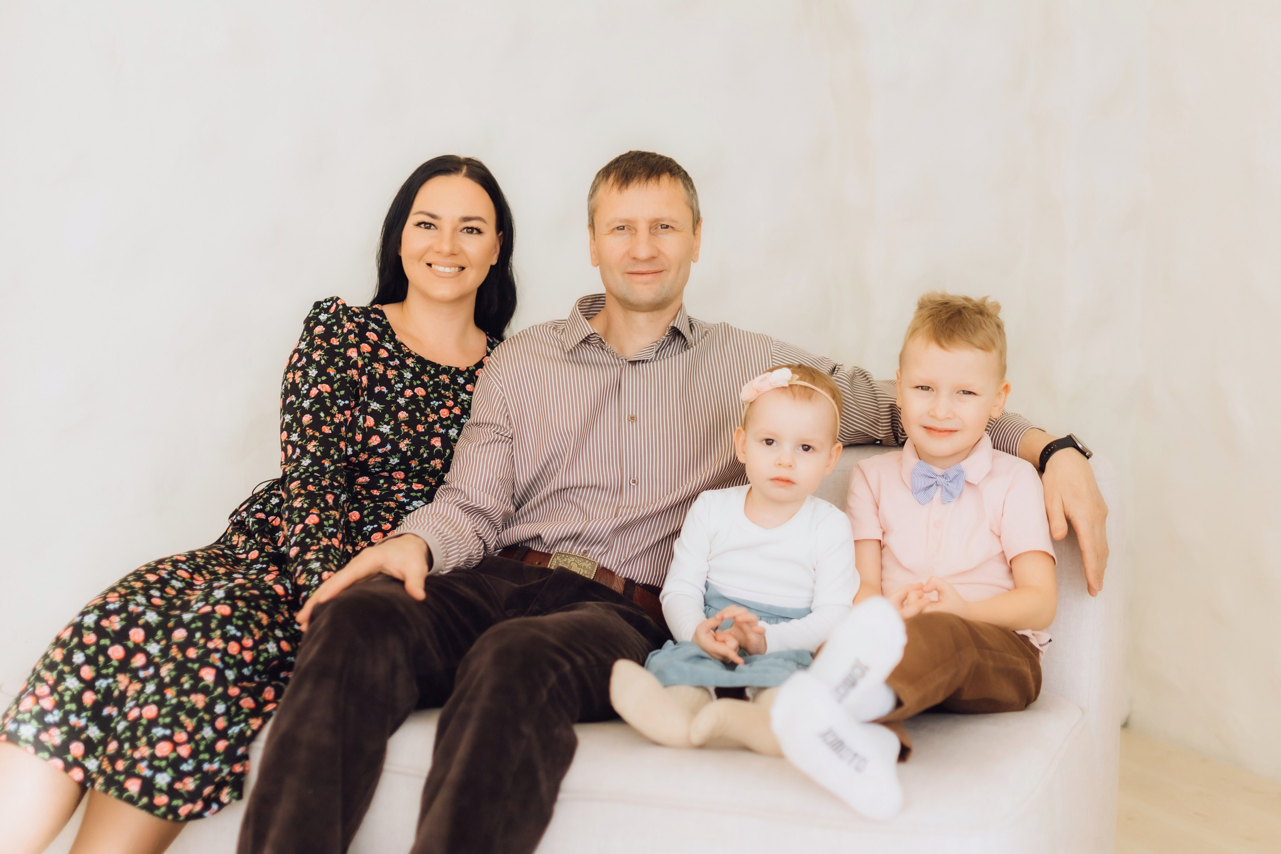 Семья Анны и Николая. Фотограф Анна Шибанова Ангарск-Иркутск