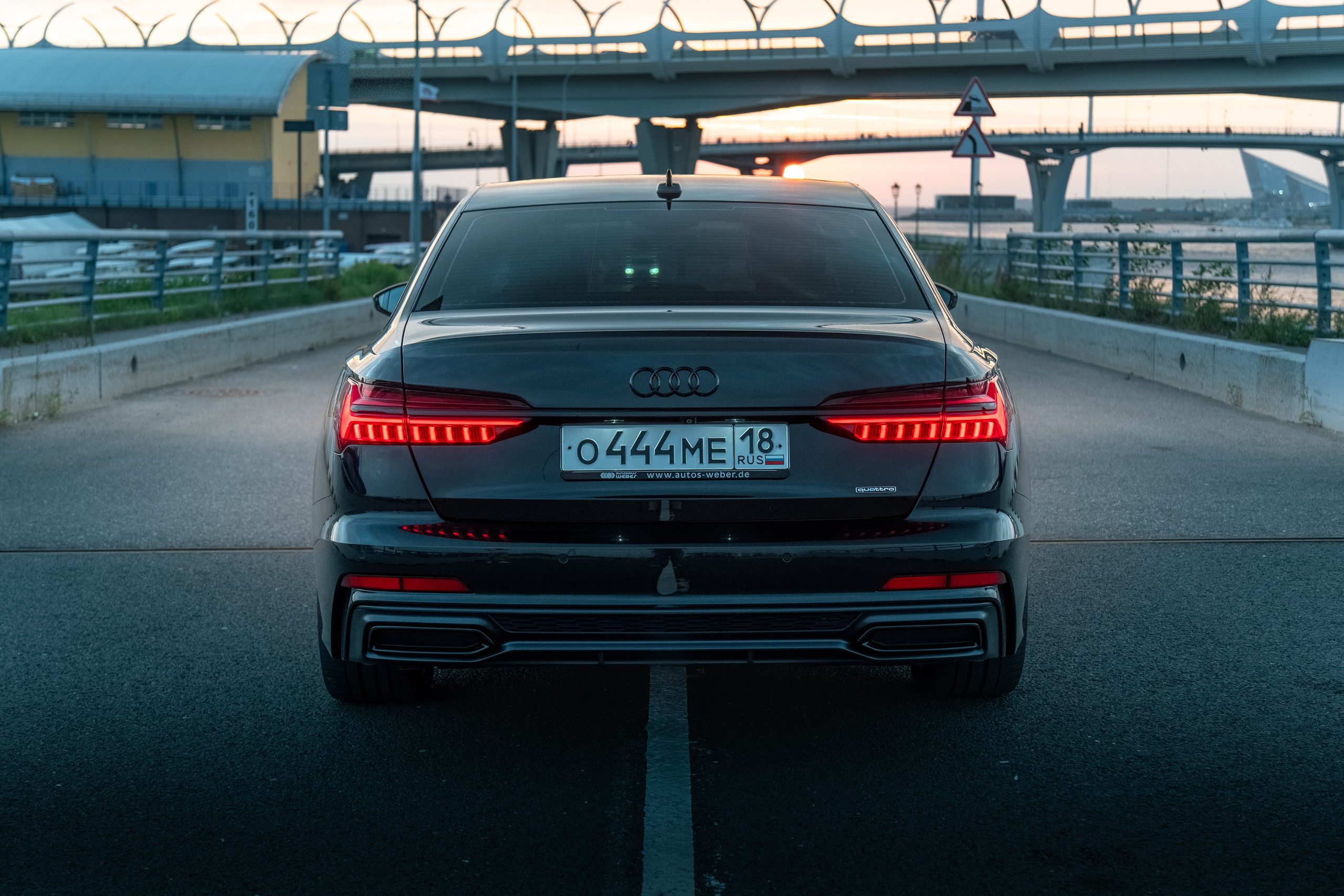 AUDI A6. Автомобильный фотограф Алексей Хезеков