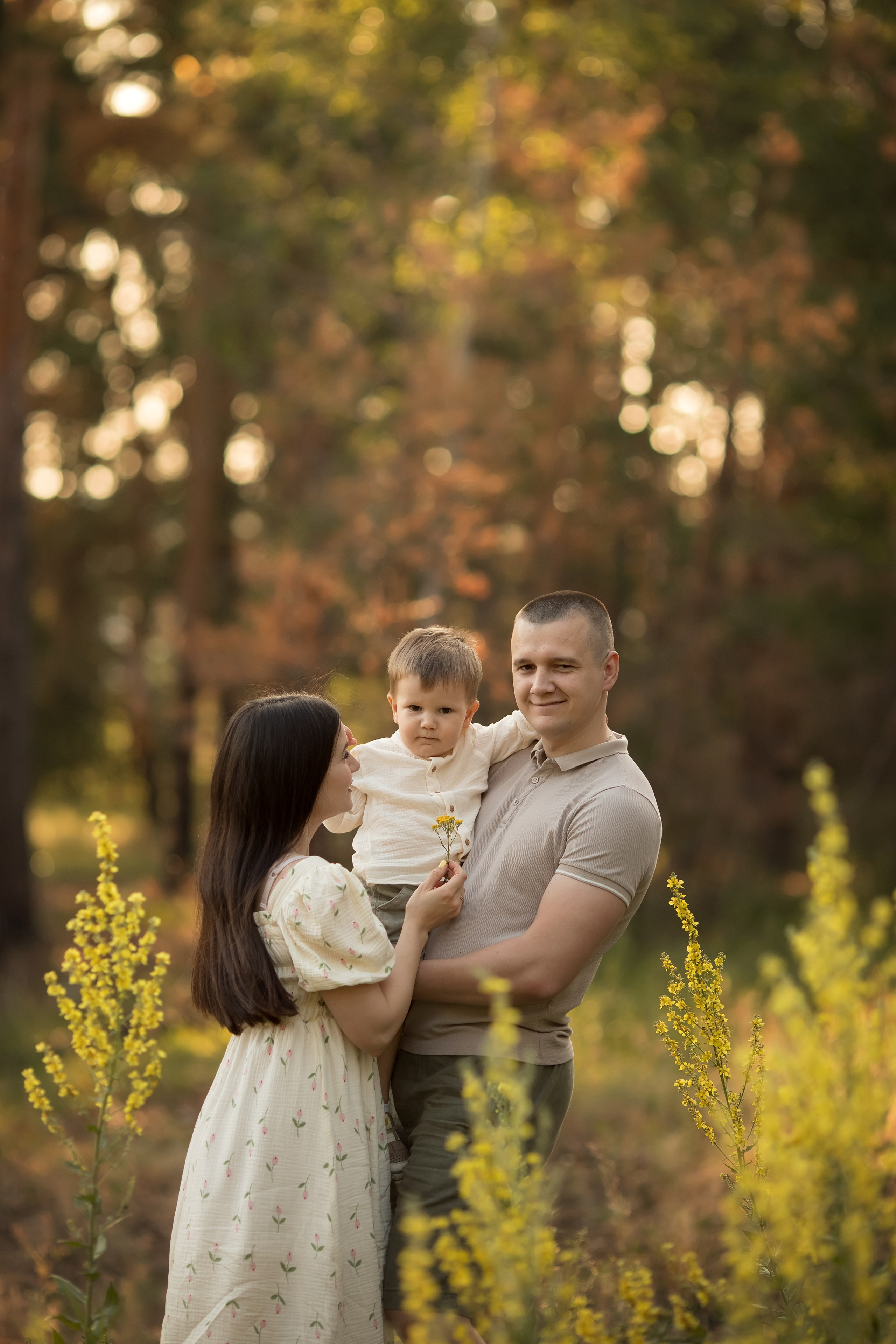 Солнечный лес. Семейный и детский фотограф в Саратове Полина Коткина