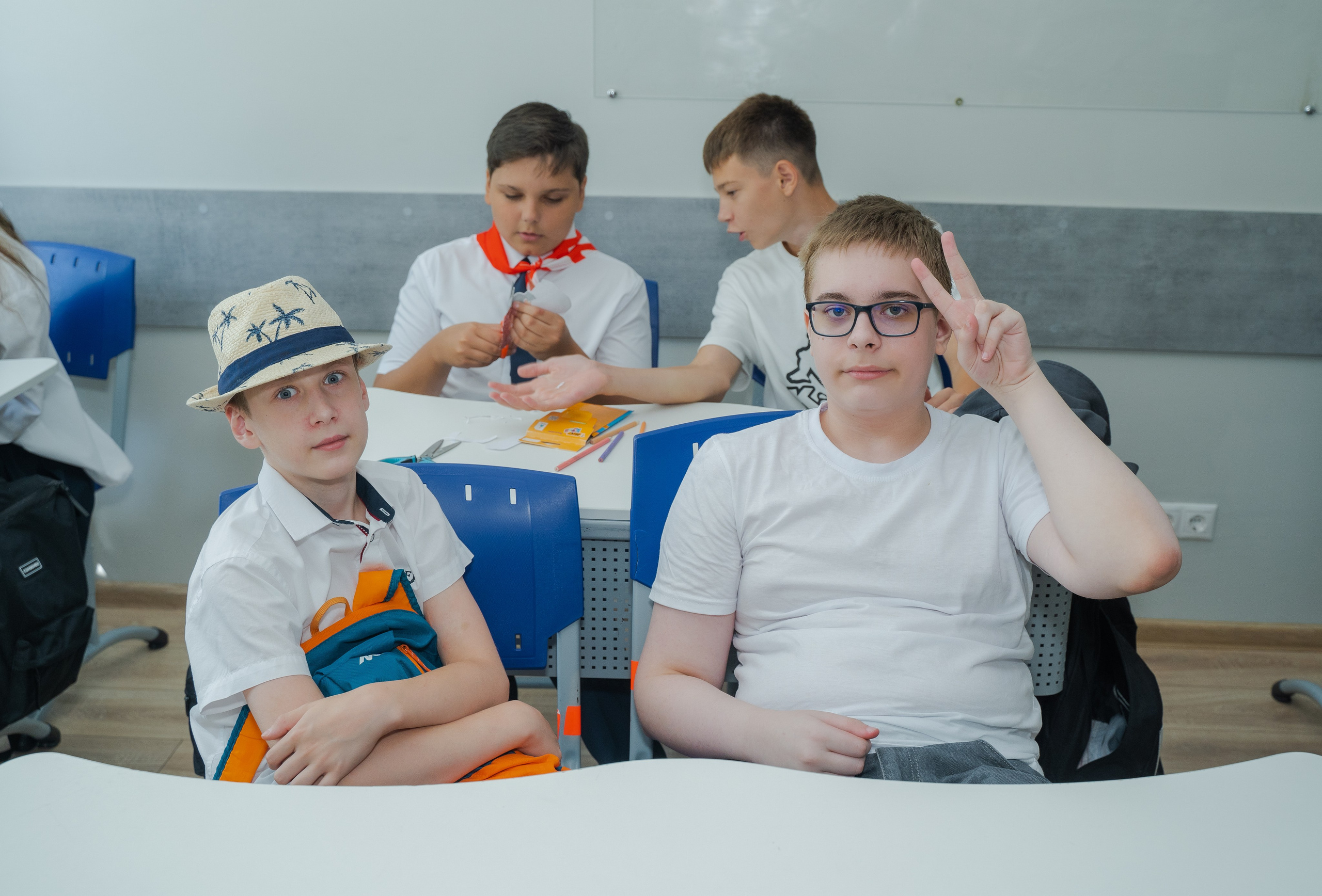 1 сентября в частной школе