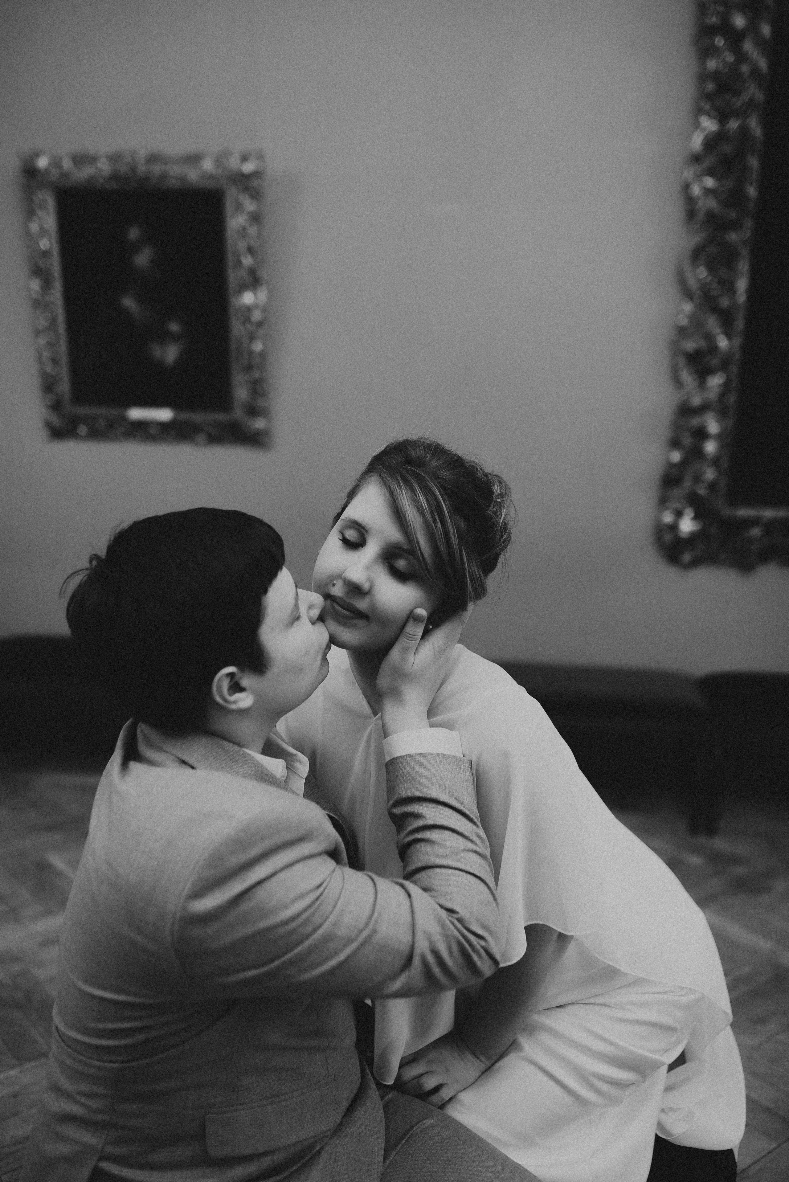 Алина и Игорь: музейный пинтерест. Иркутский фотограф Яна Серебренникова